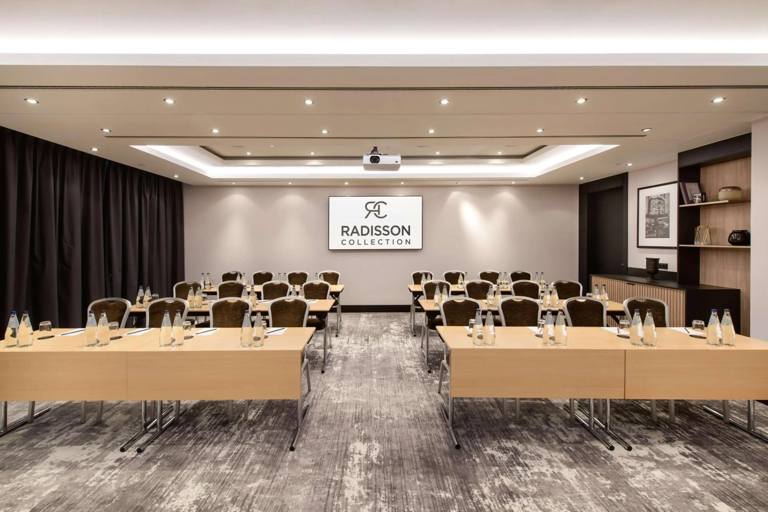 On site in Radisson Collection Hotel, Warsaw