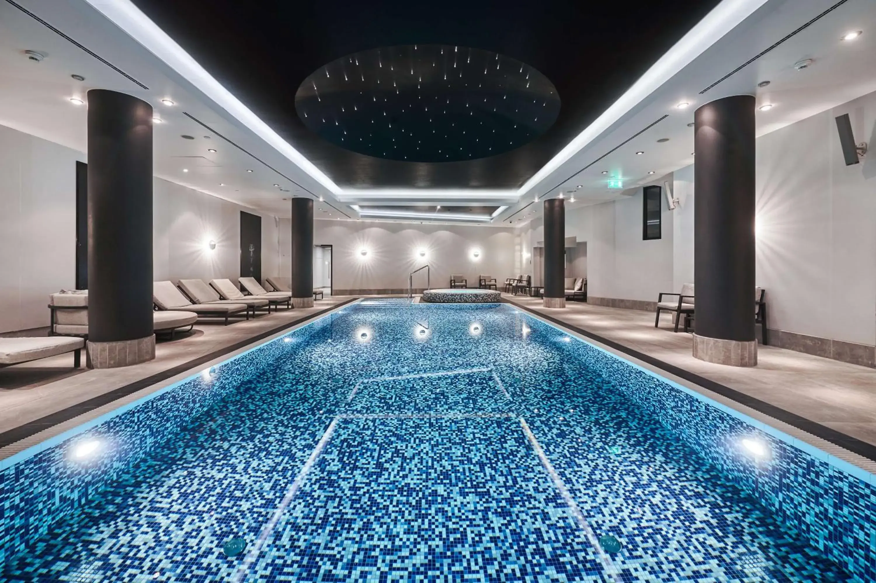 Pool view in Radisson Collection Hotel, Warsaw Pool view in Radisson Collection Hotel, Warsaw