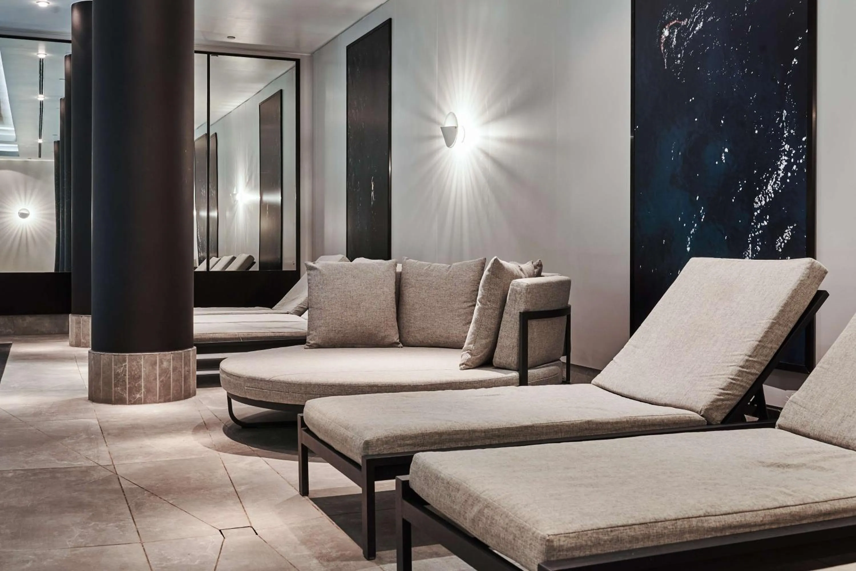 Pool view in Radisson Collection Hotel, Warsaw