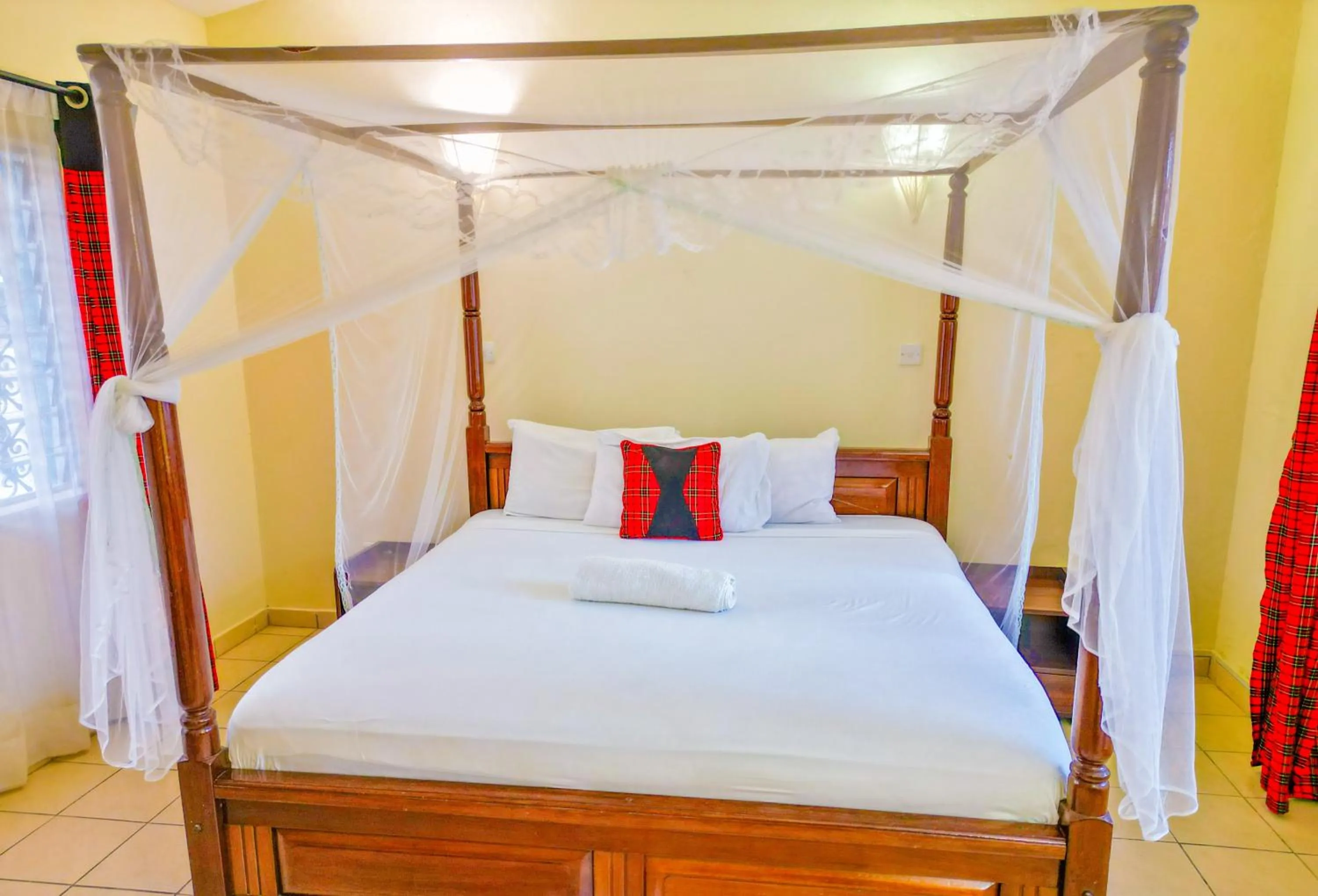 Bed in Maasai Resort