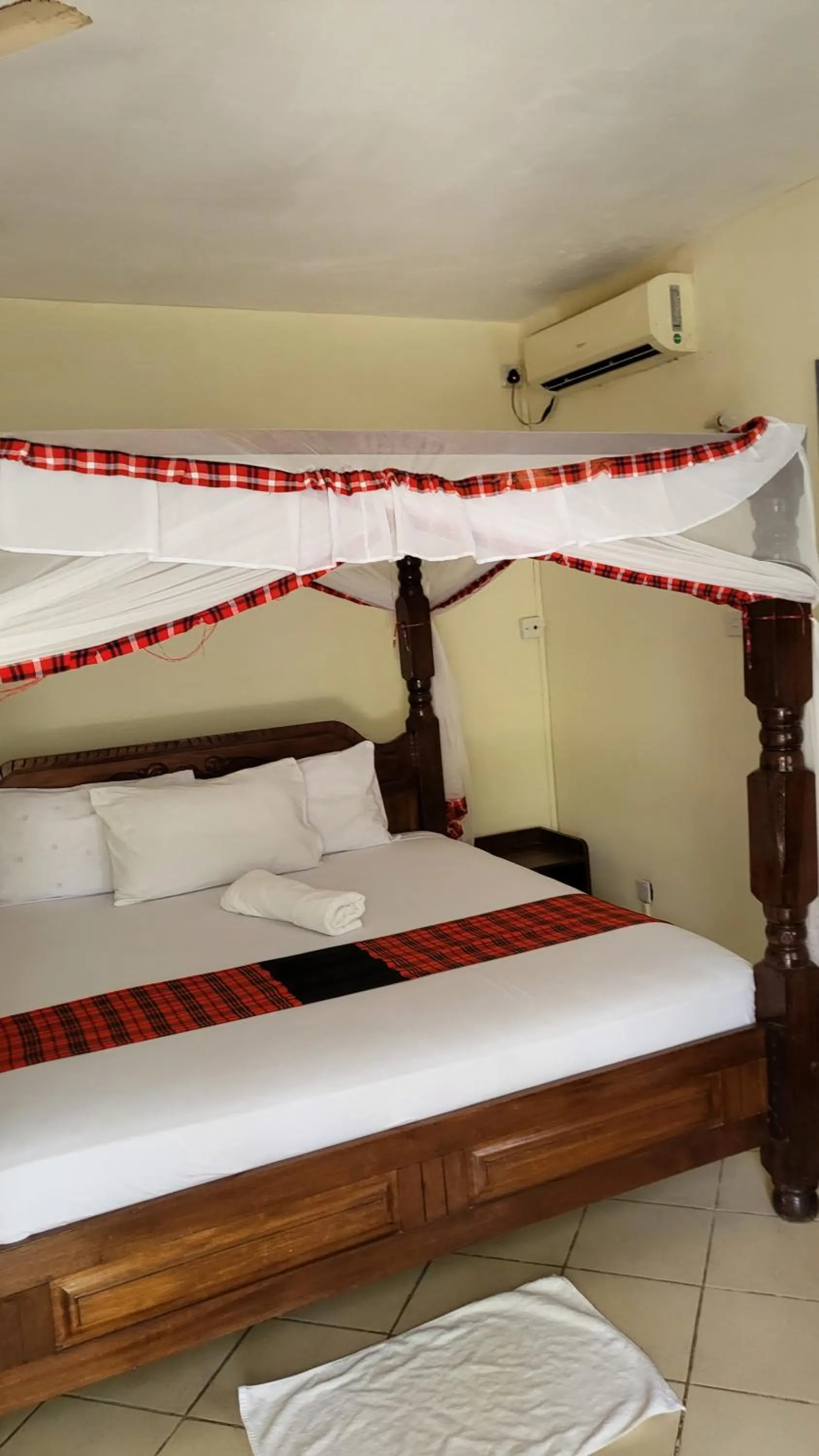 Bed in Maasai Resort