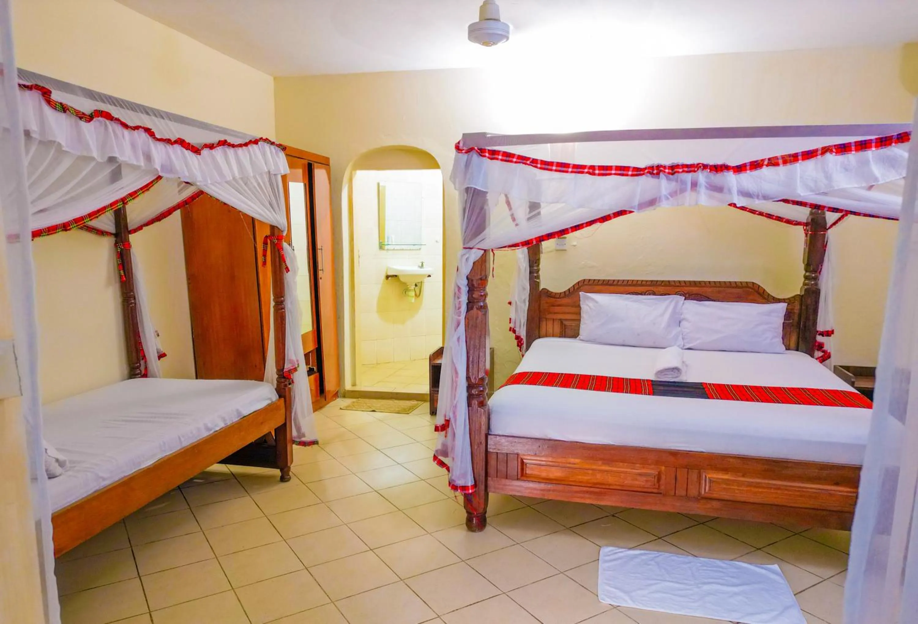 Bed in Maasai Resort
