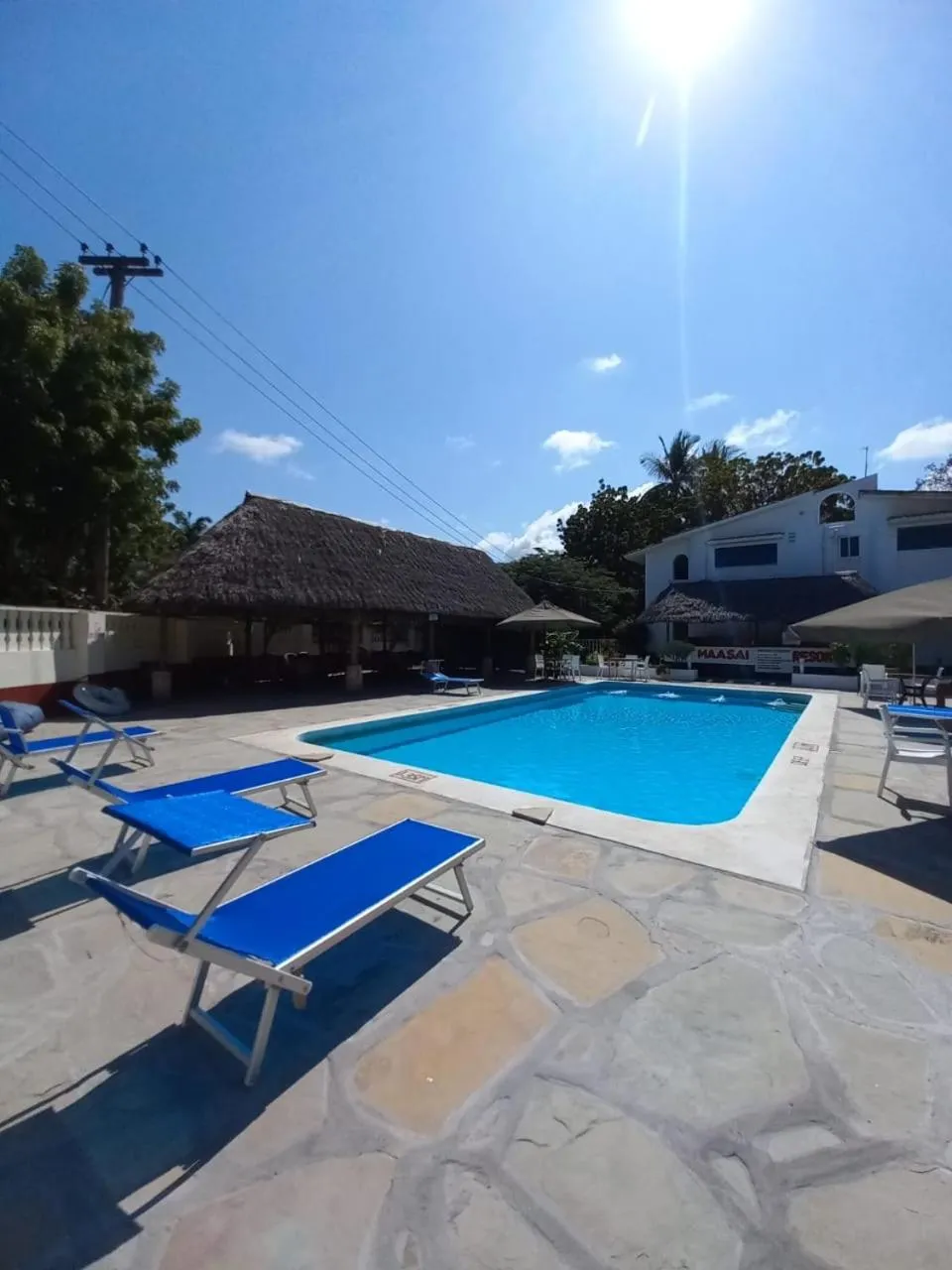 Swimming pool in Maasai Resort