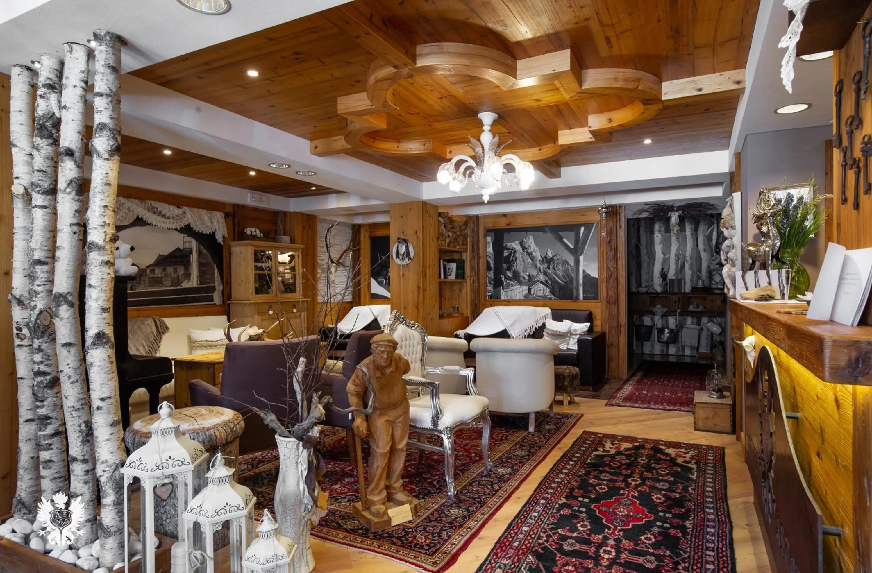 Lobby or reception in Hotel Astoria