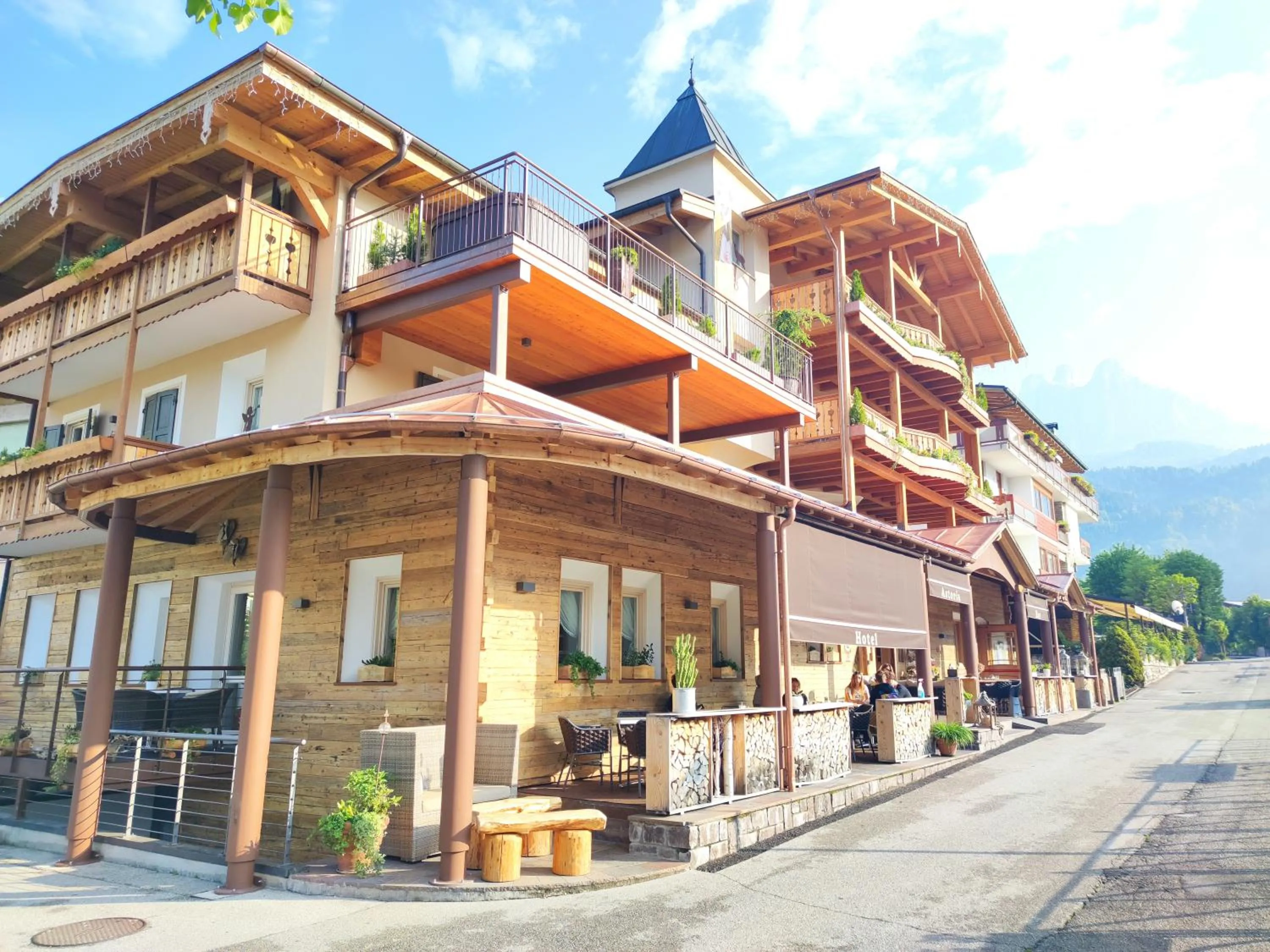 Property building in Hotel Astoria