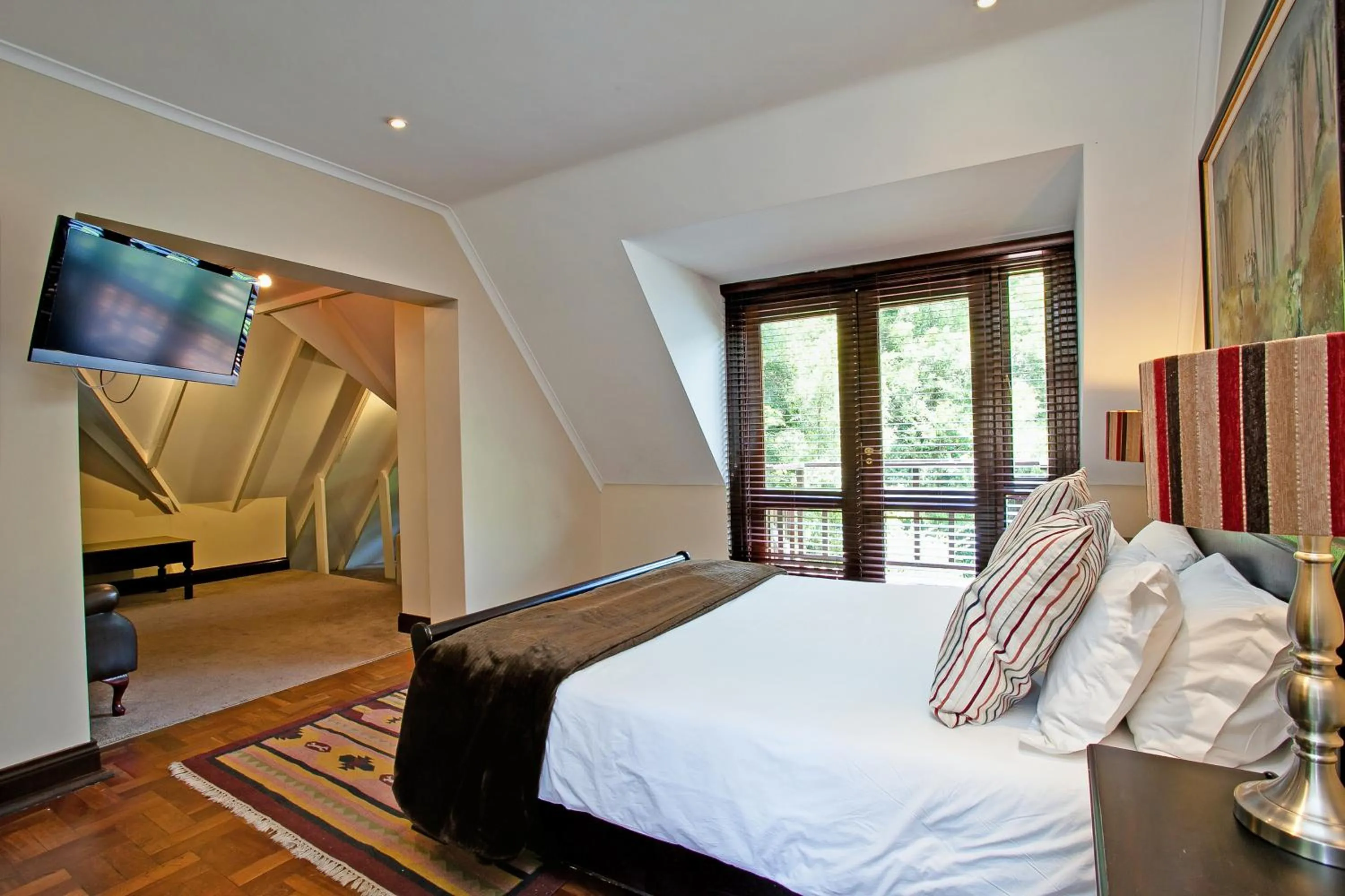 Bedroom, Bed in No 66 Sandton Lodge