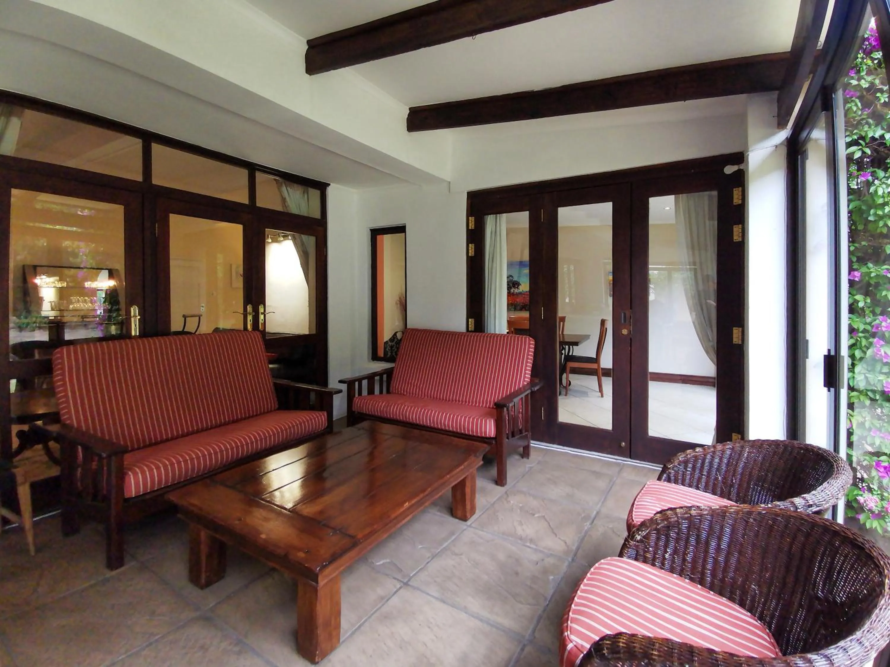 Patio in No 66 Sandton Lodge