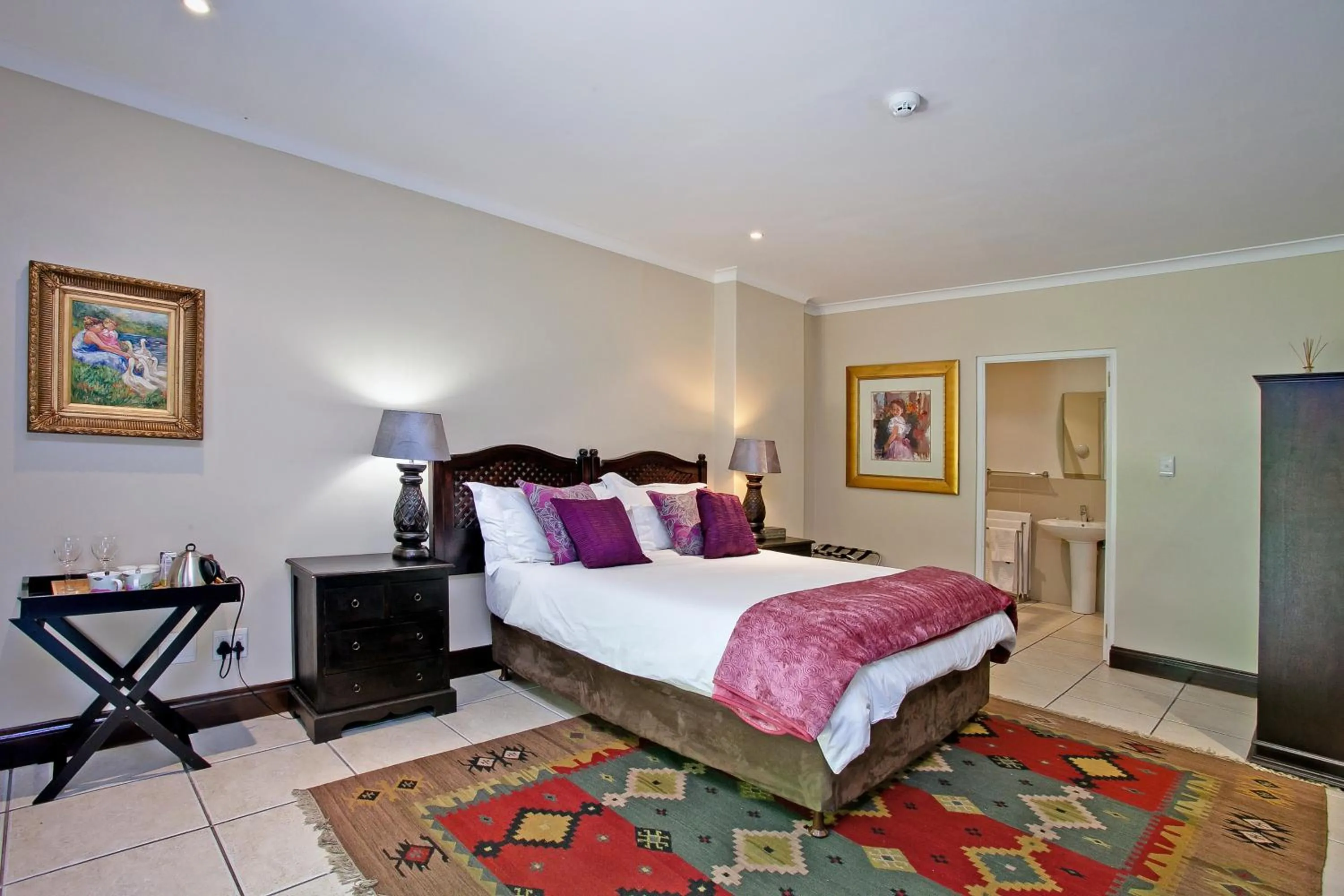 Bedroom, Bed in No 66 Sandton Lodge