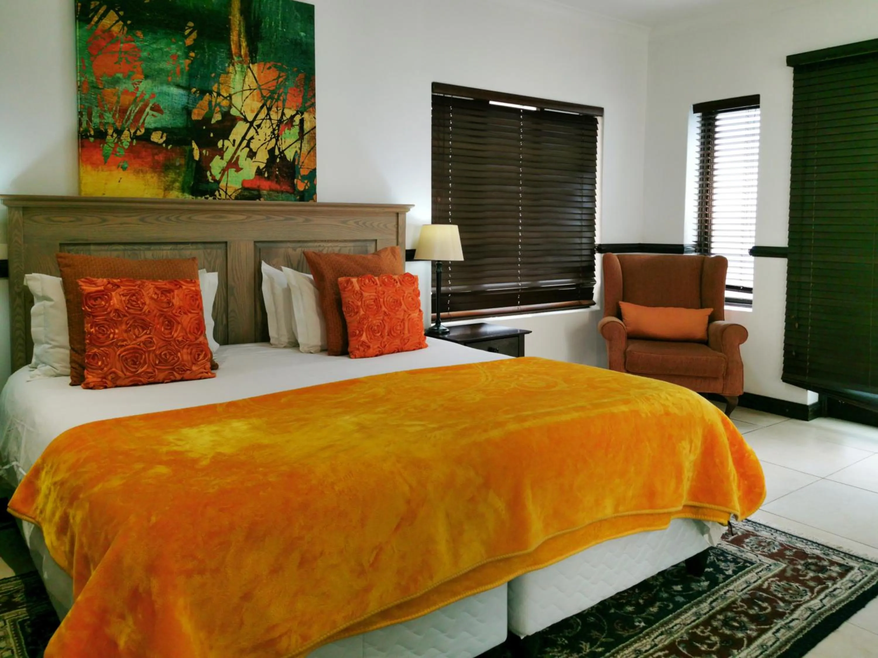Bedroom, Bed in No 66 Sandton Lodge
