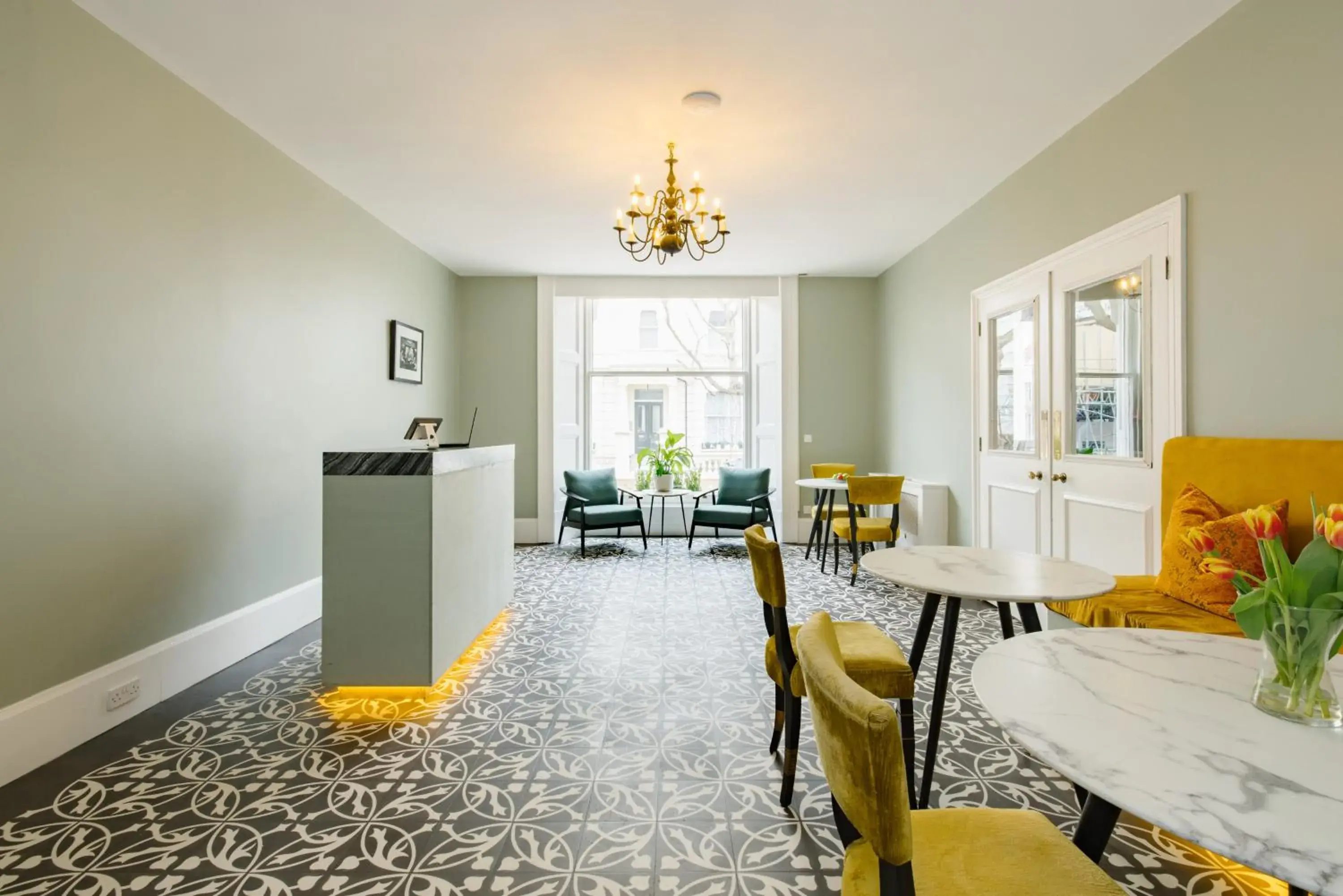 Lobby or reception in The Abbey Notting Hill Lobby or reception in The Abbey Notting Hill