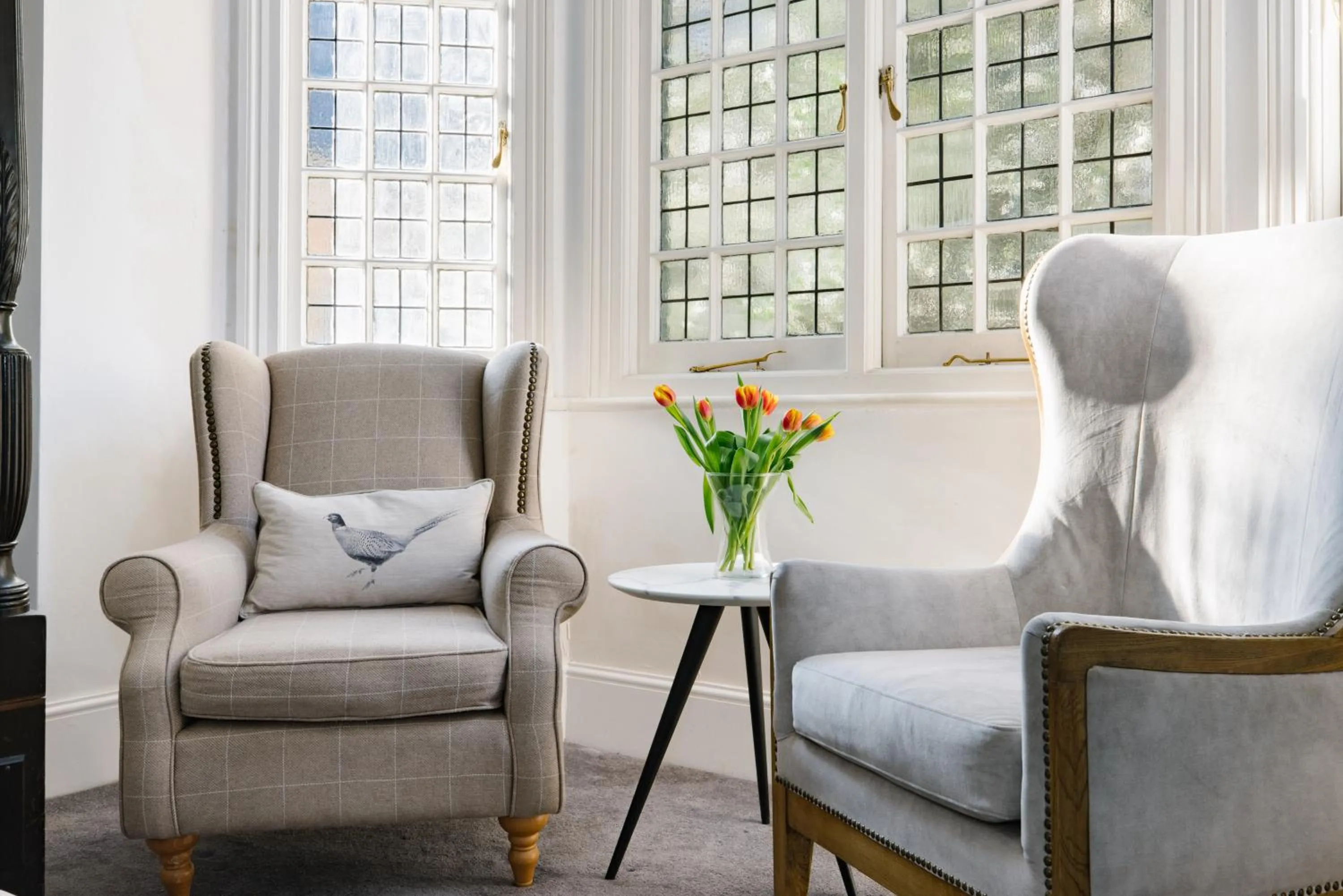 Seating area in The Abbey Notting Hill