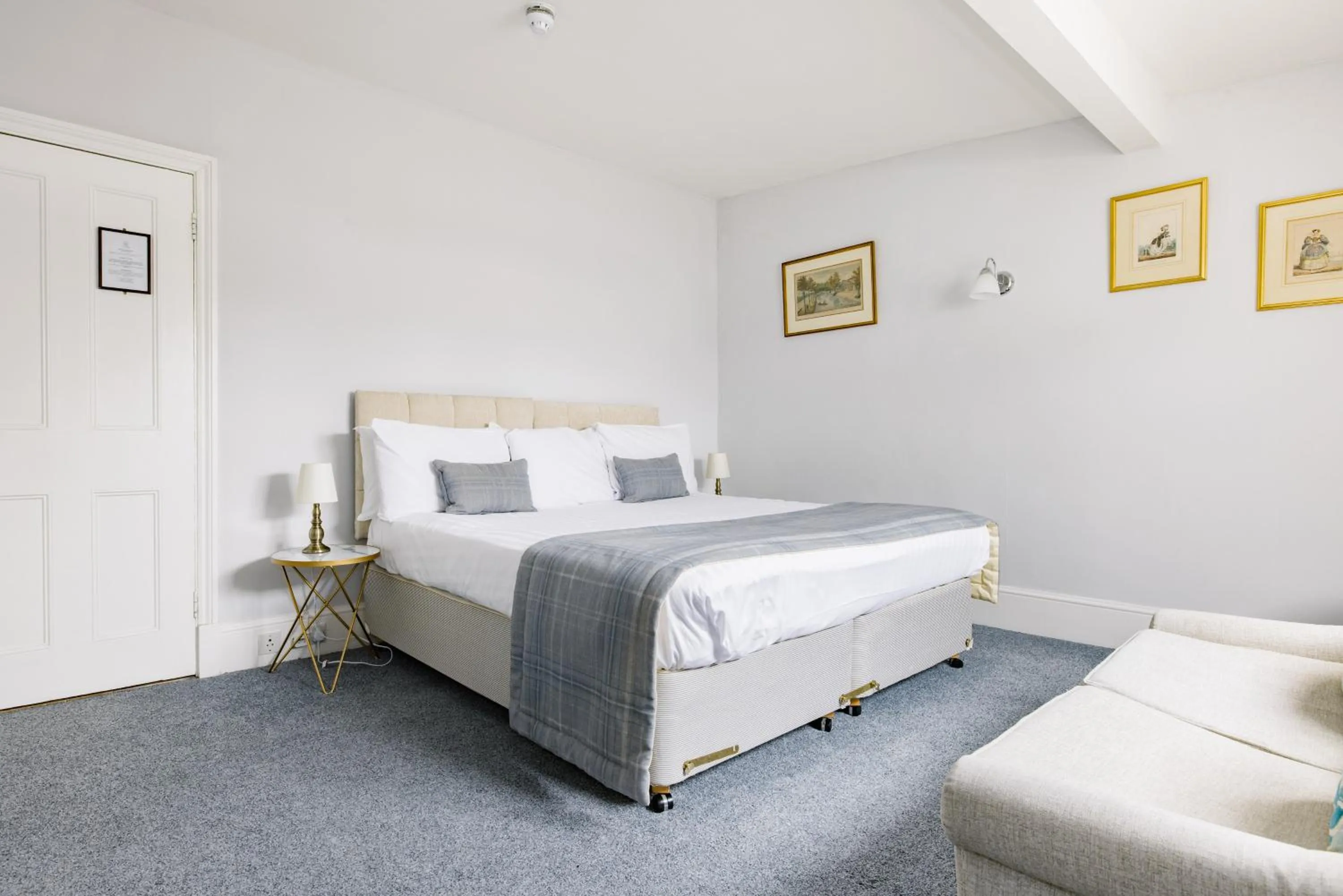 Bedroom, Bed in The Abbey Notting Hill