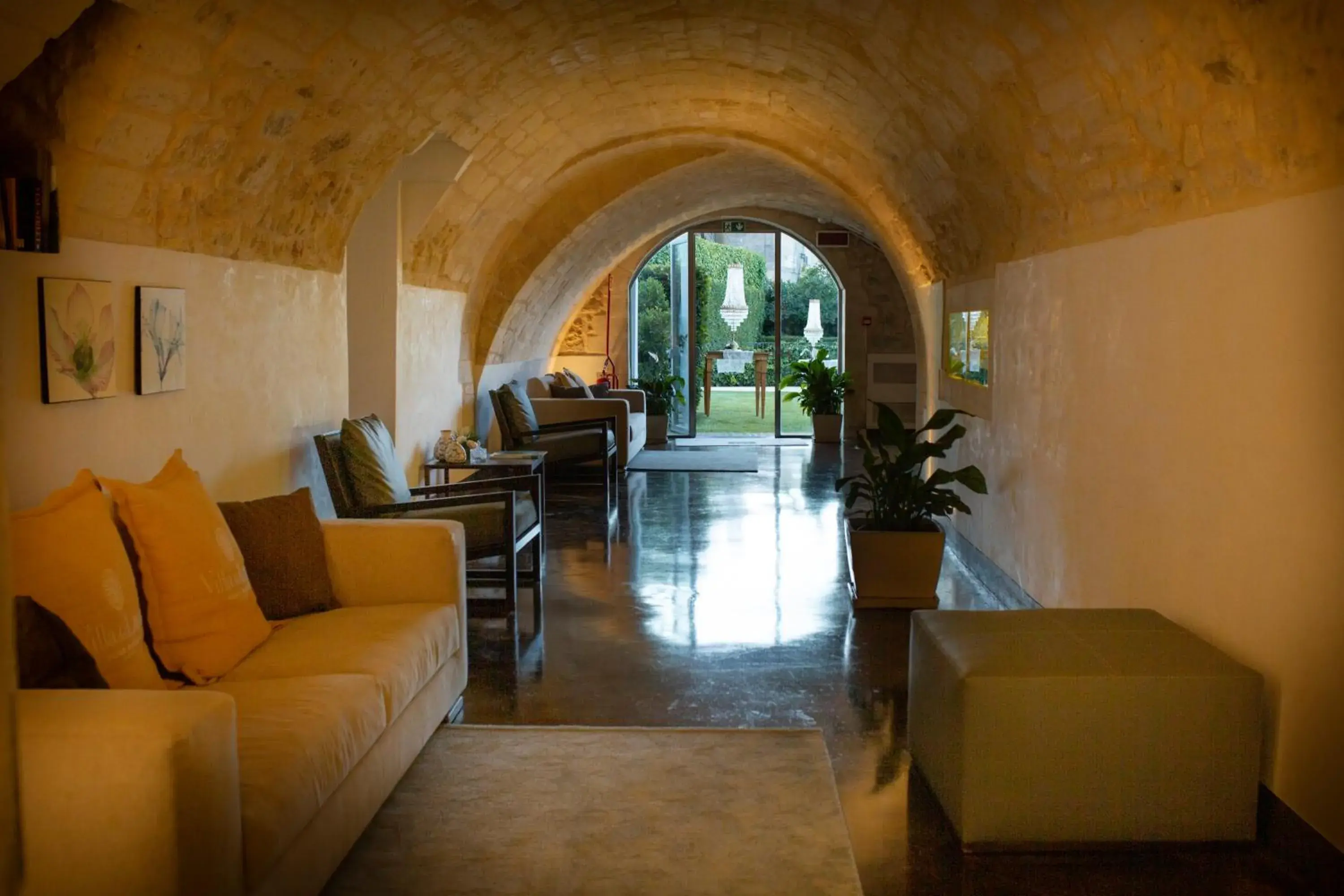 Lobby or reception in Villa Del Lauro Lobby or reception in Villa Del Lauro