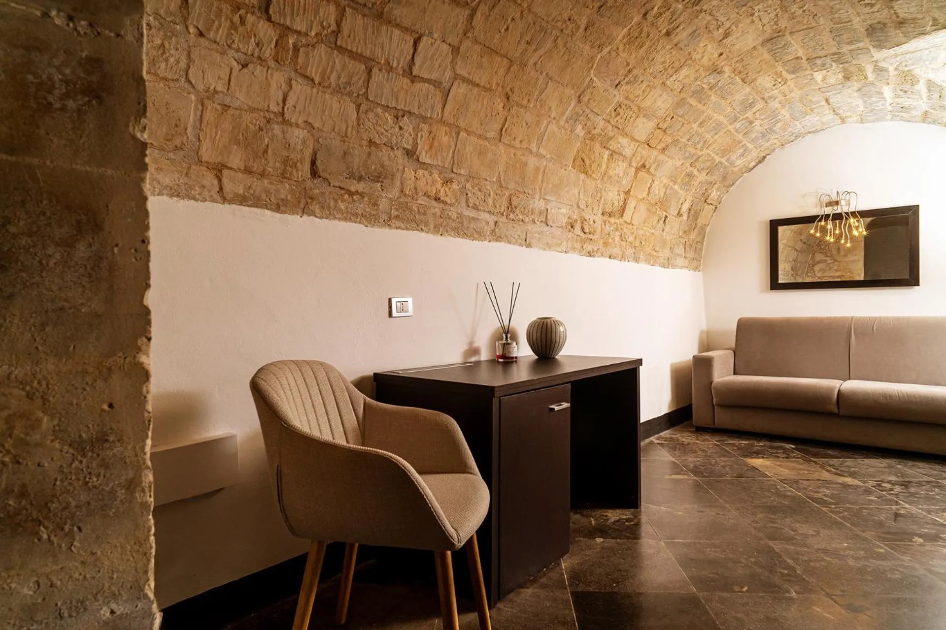 Living room in Villa Del Lauro