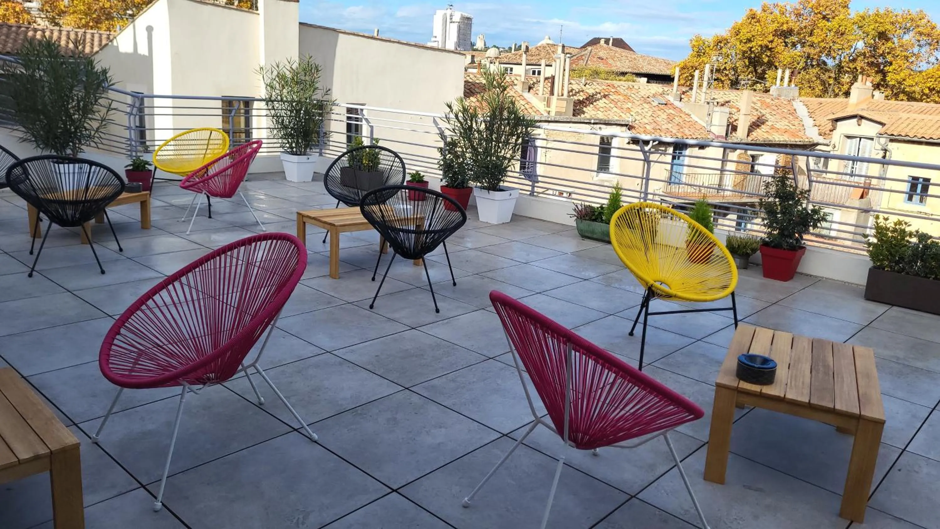 Balcony/Terrace in SQUARE HOTEL