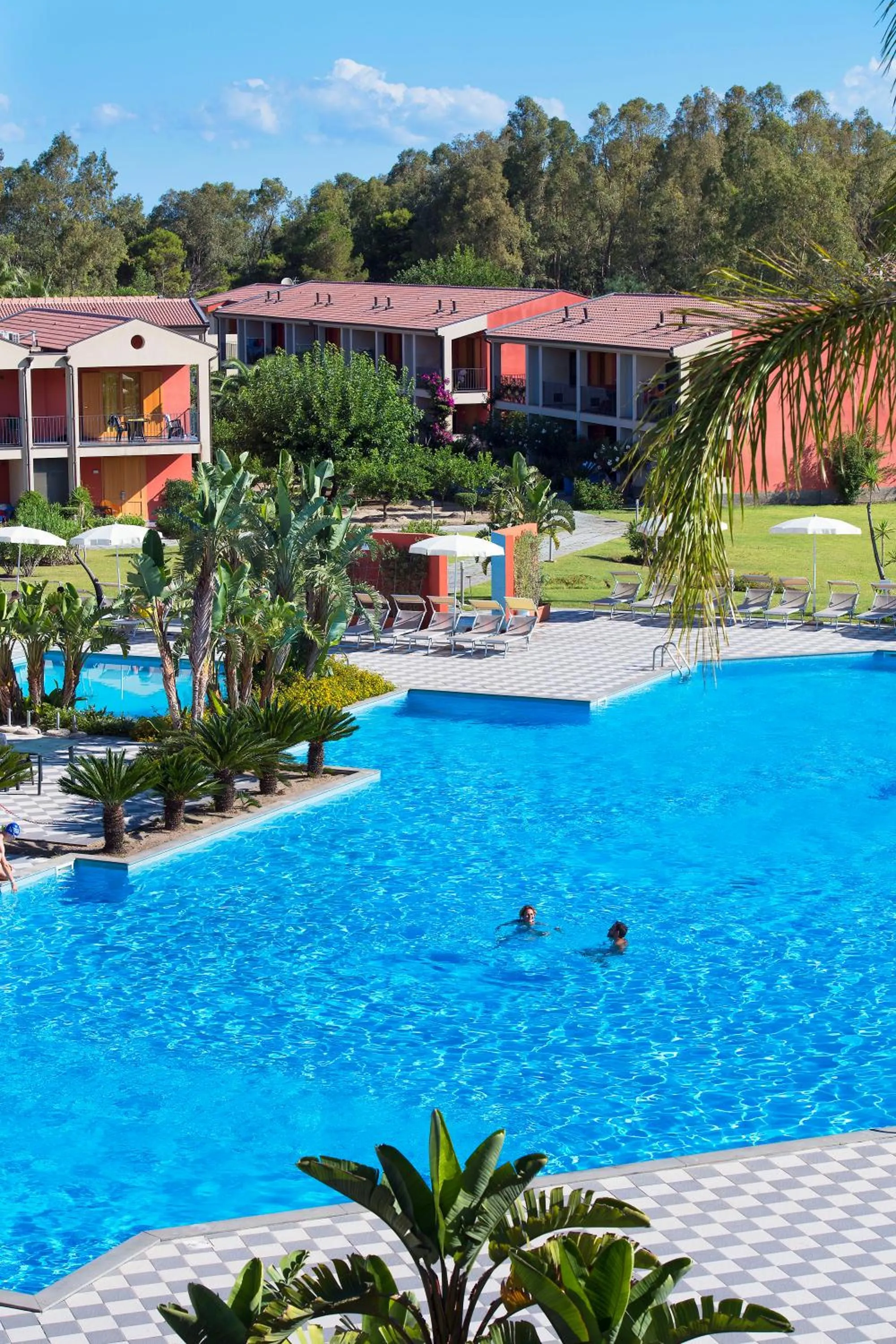 Pool view in VOI Baia di Tindari Resort