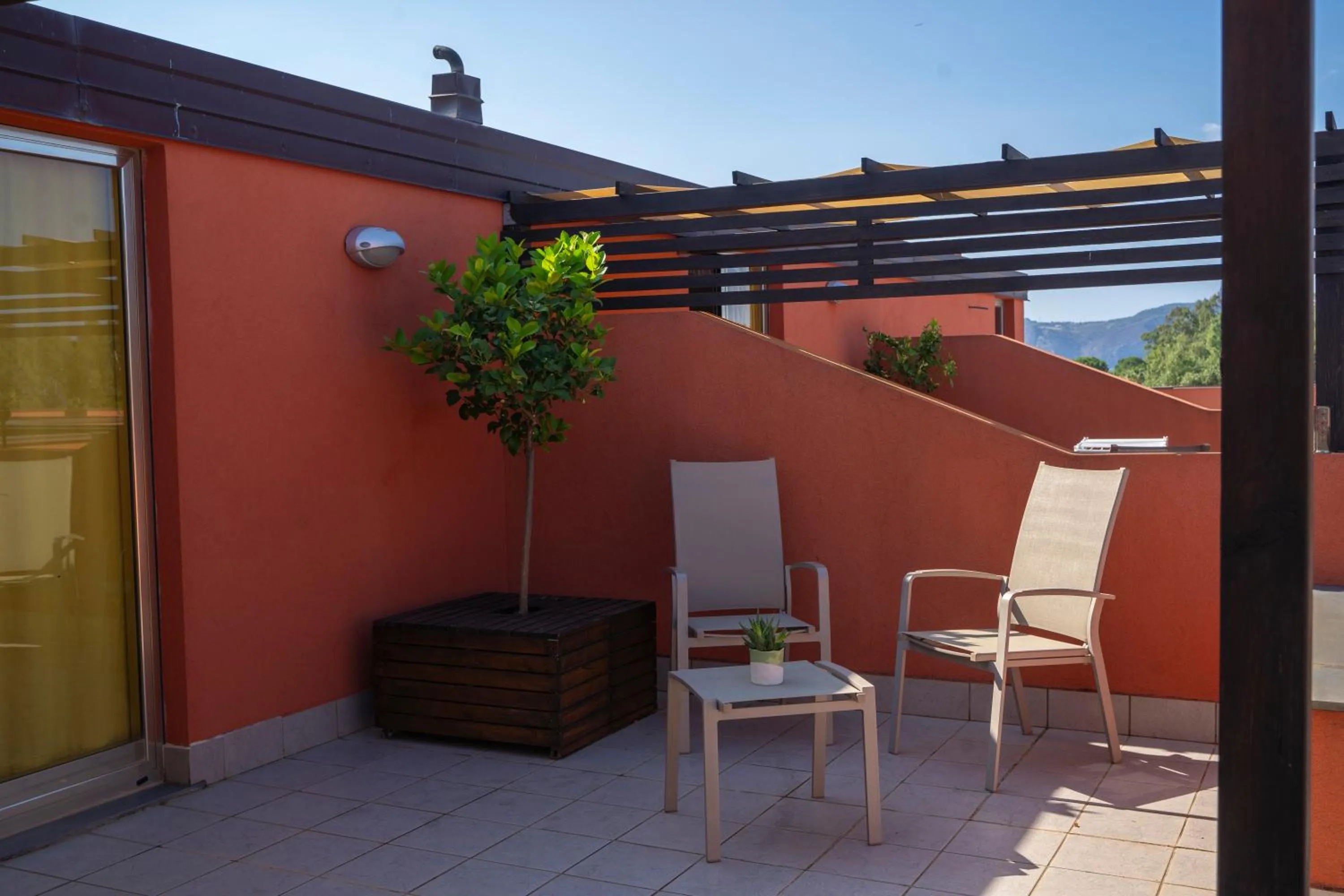 Balcony/Terrace in VOI Baia di Tindari Resort