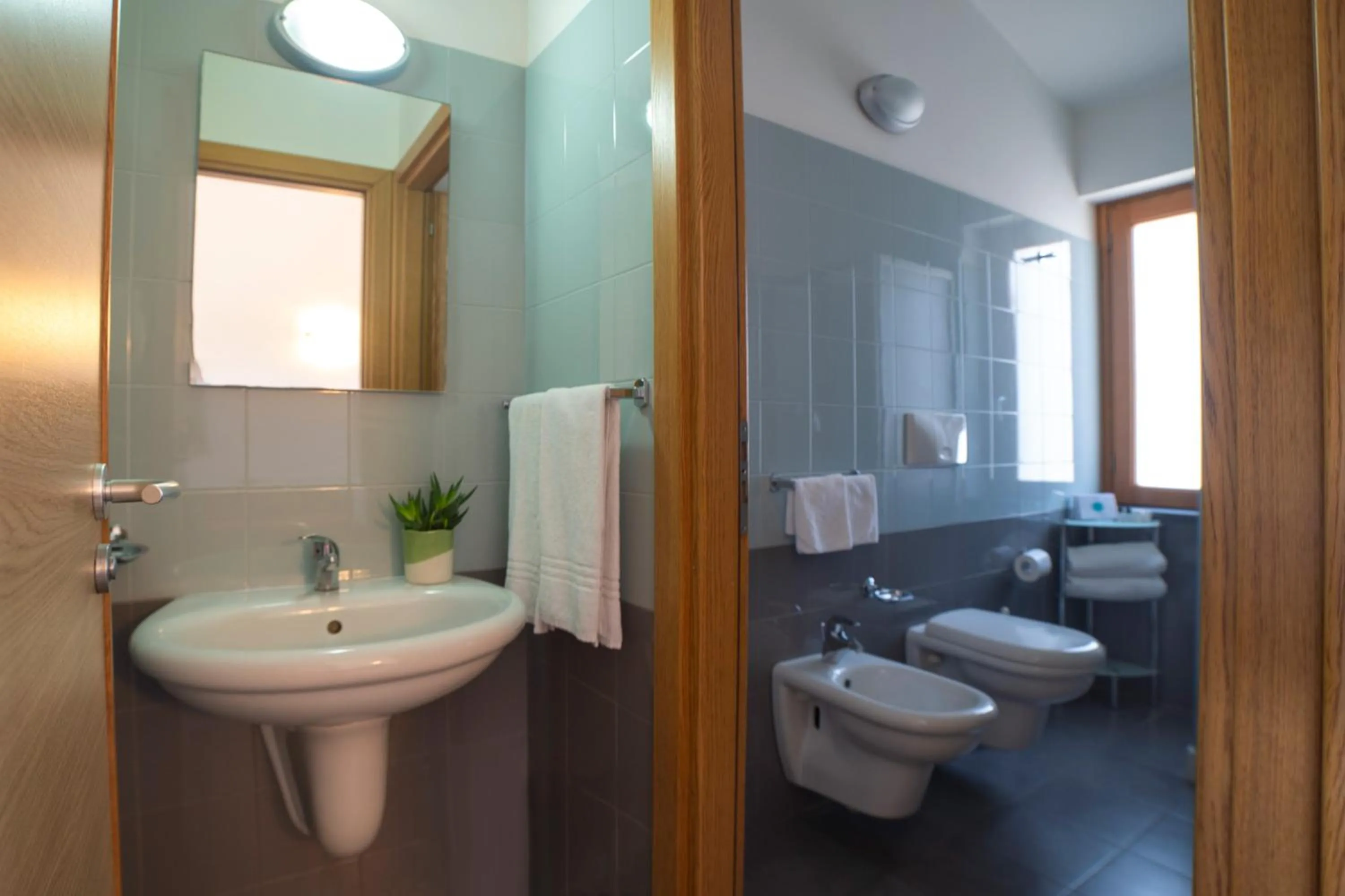 Bathroom in VOI Baia di Tindari Resort