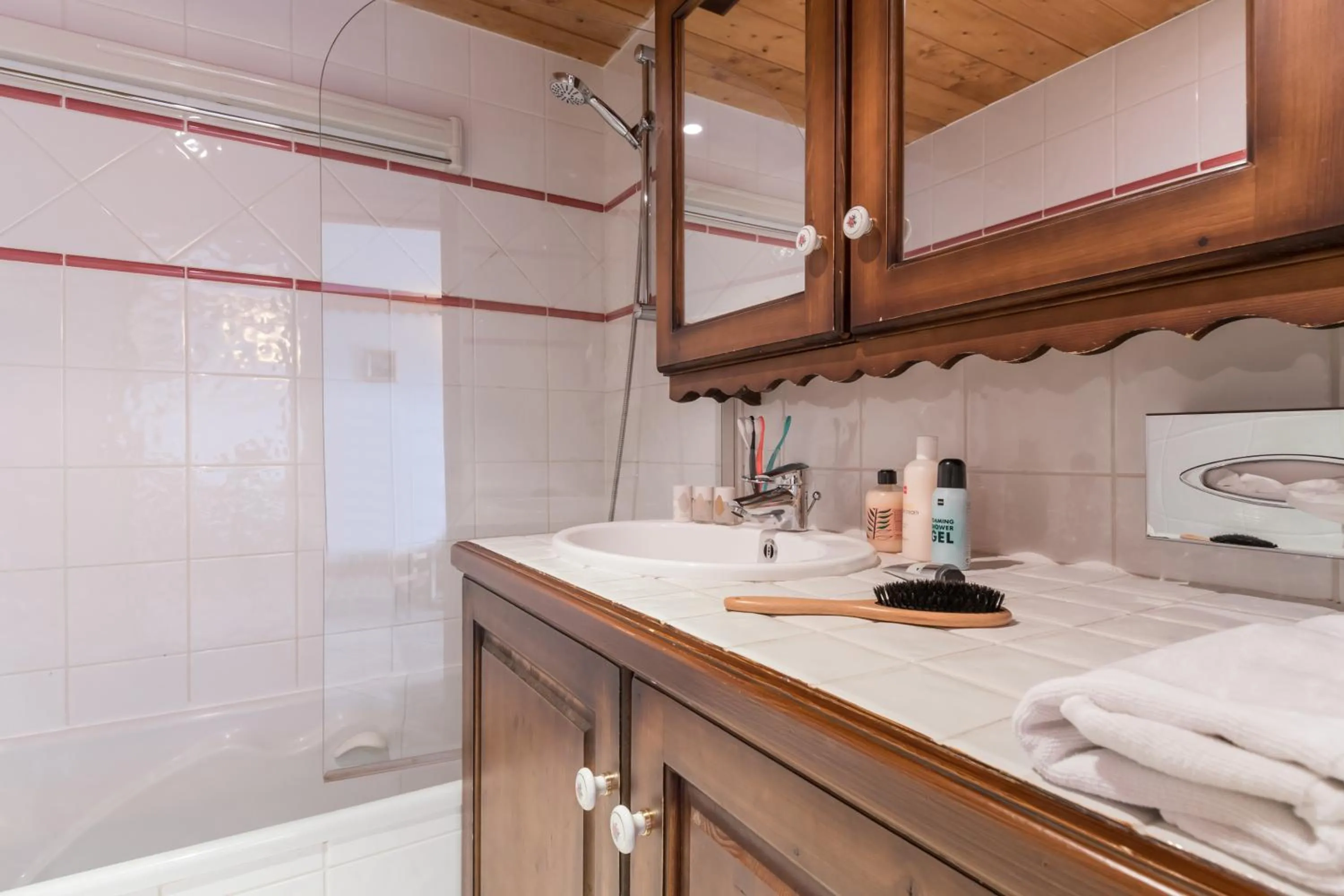 Bathroom in Résidence Pierre & Vacances Premium Le Roselend