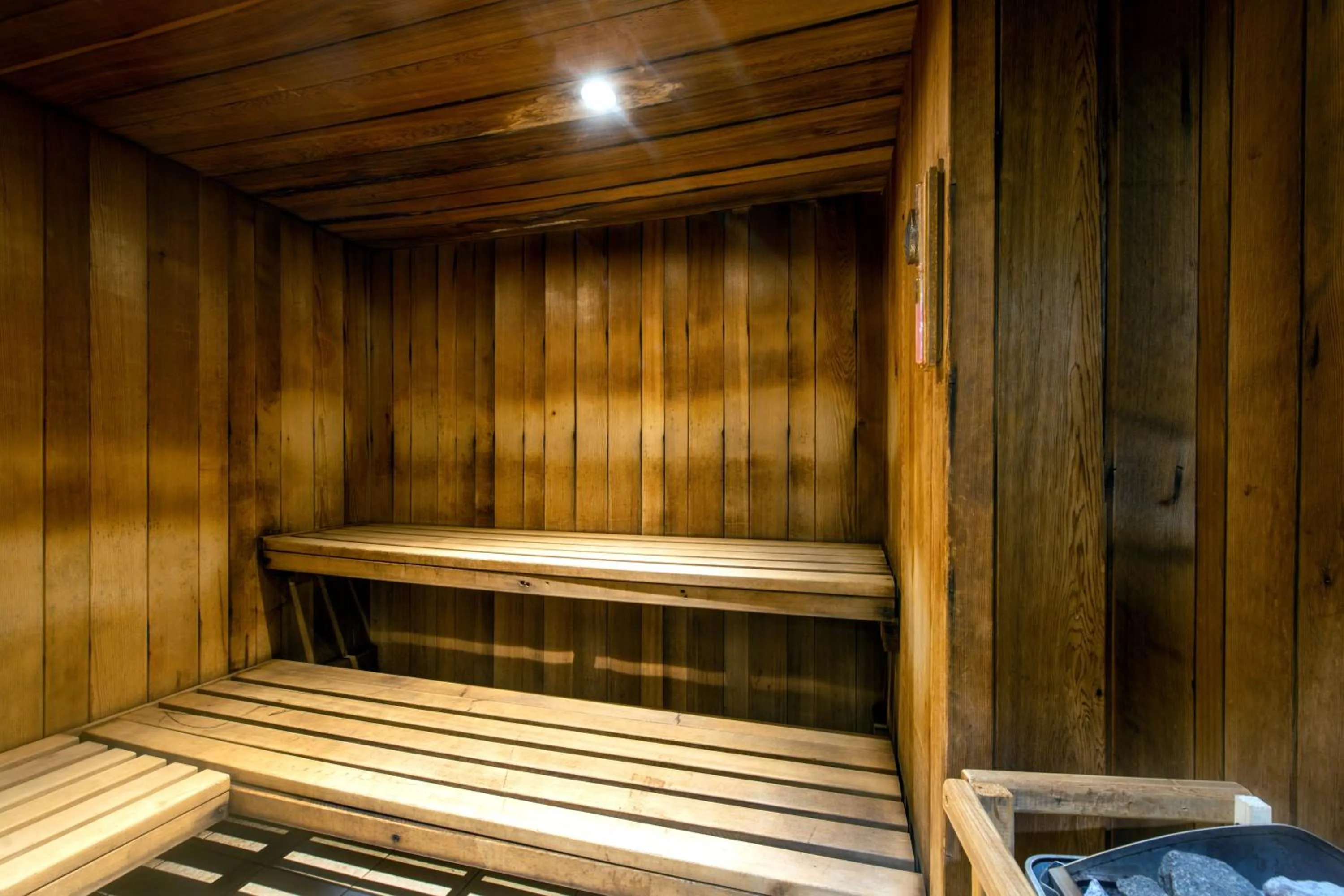 Sauna in Résidence Pierre & Vacances Premium Le Roselend