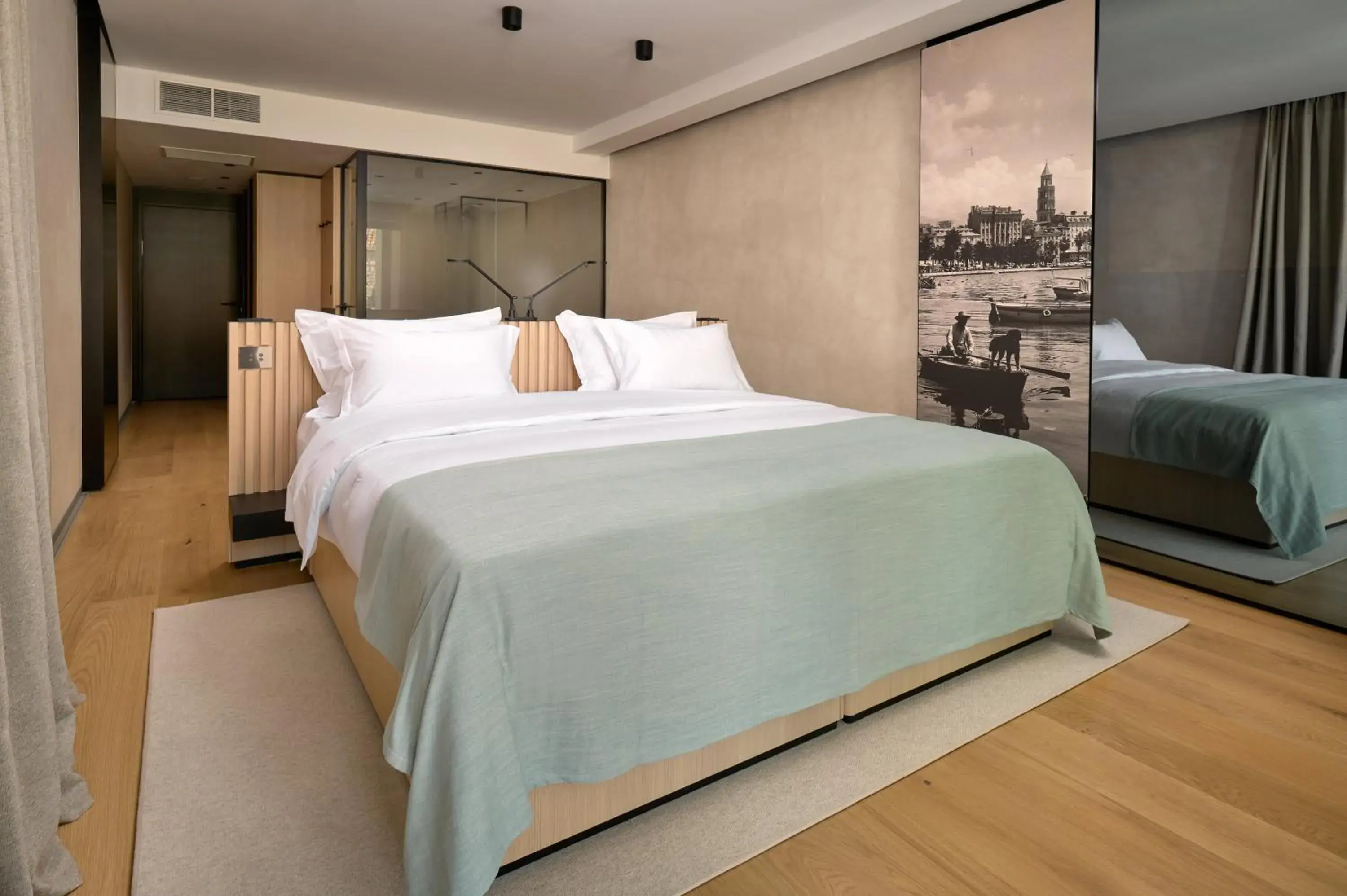 Bed in Hotel Ambasador Bed in Hotel Ambasador