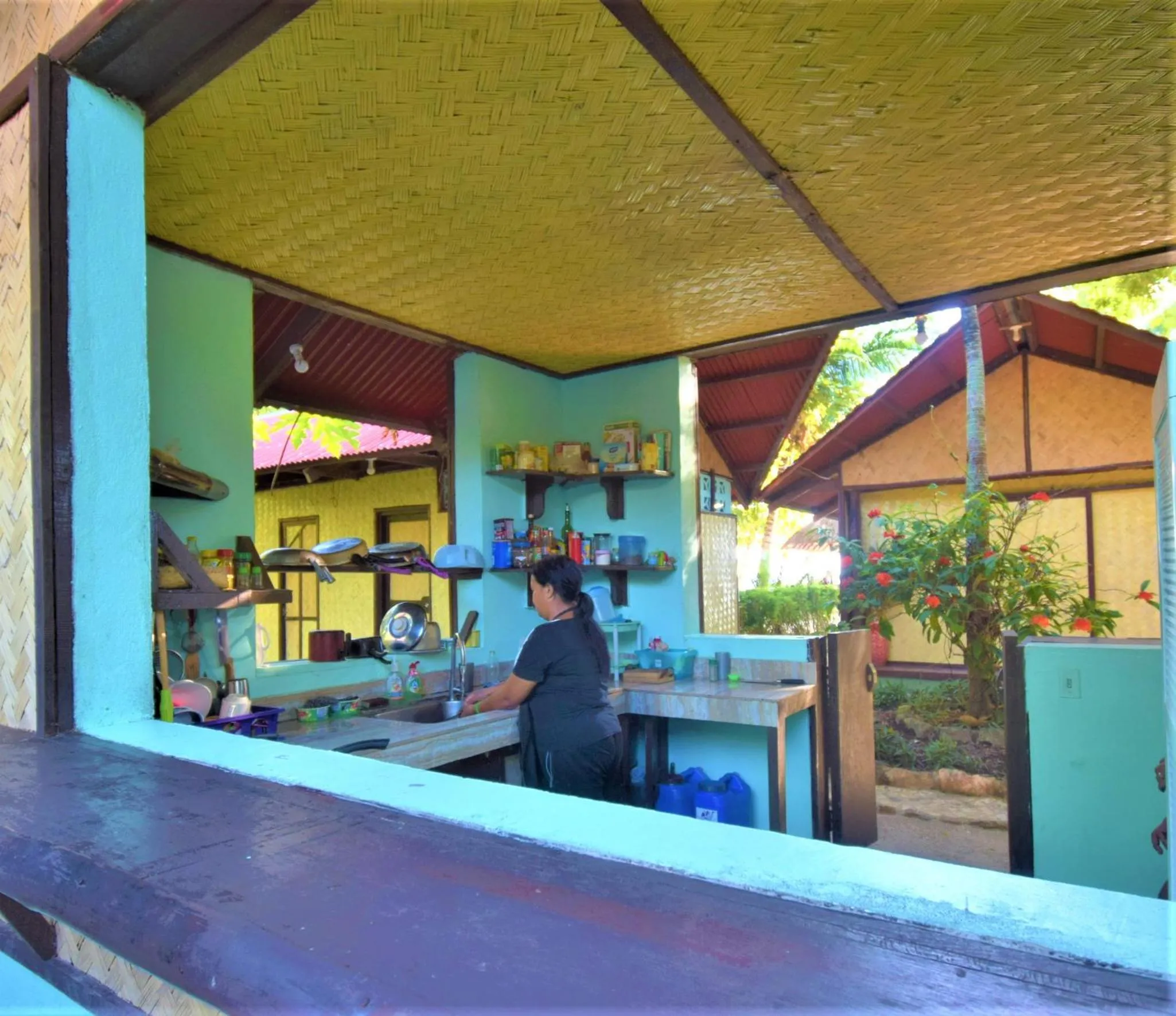 Staff in Concepcion Divers Lodge