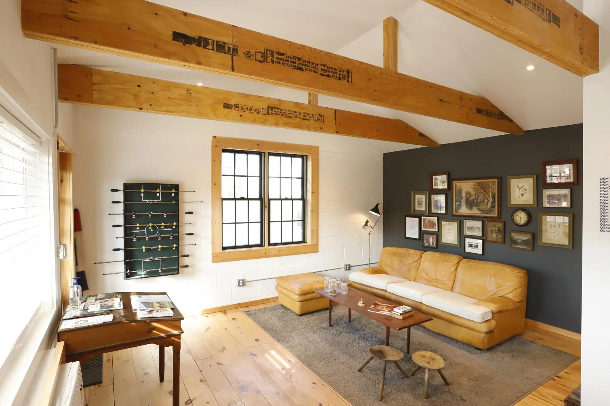 Seating area in The Vine on Main