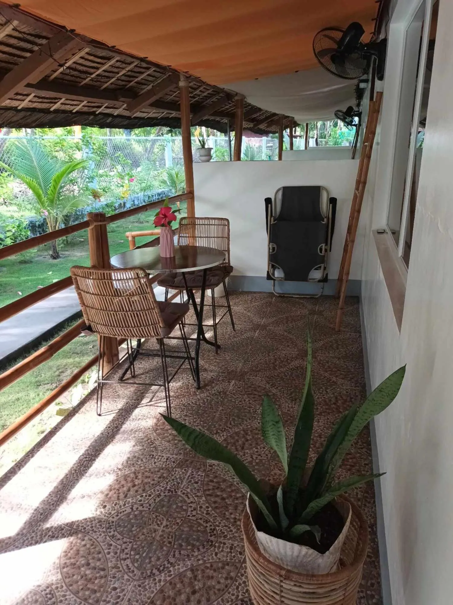 Balcony/Terrace in Skott's Comfy Lodge