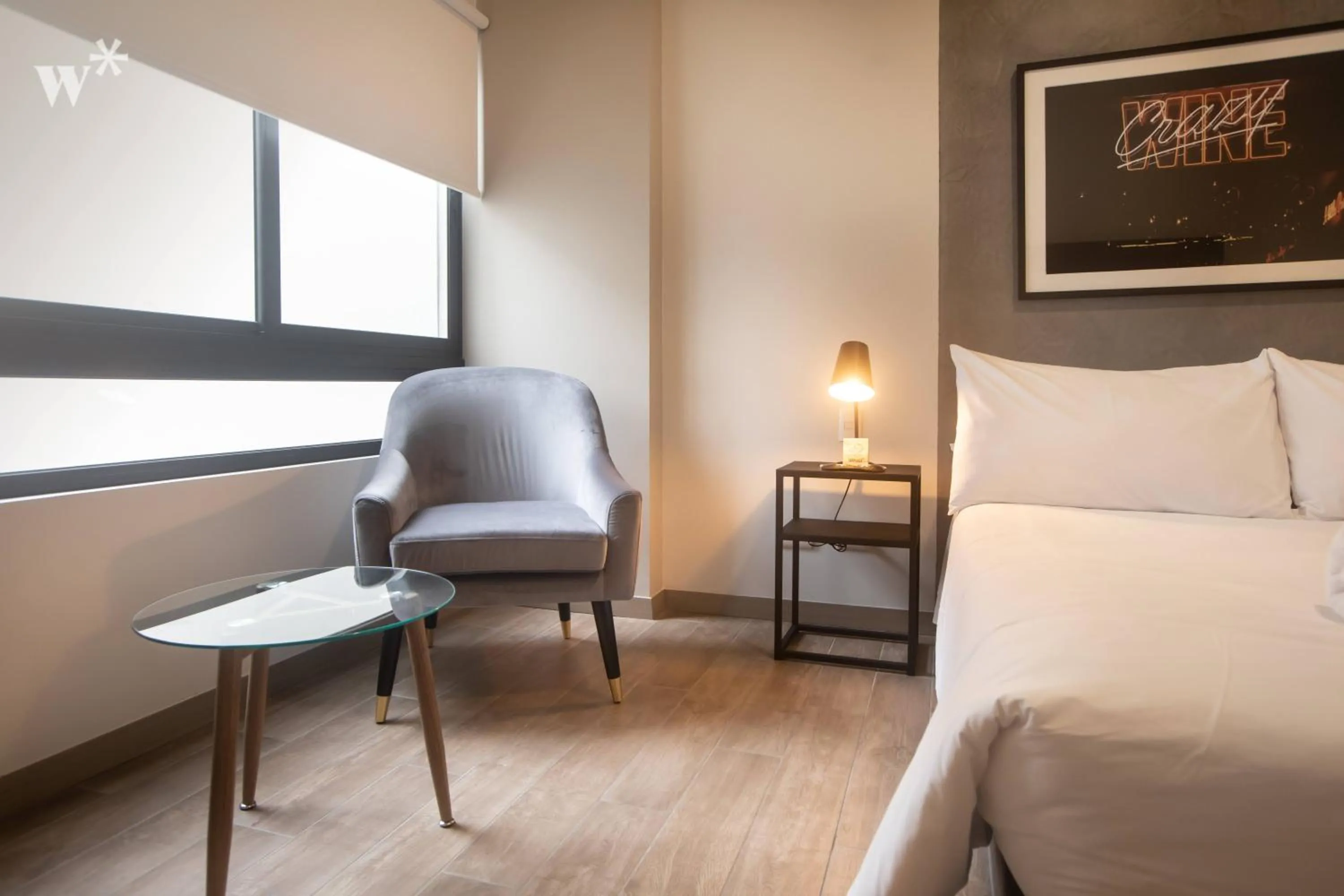 Living room, Bed in Wynwood Berlin in Miraflores