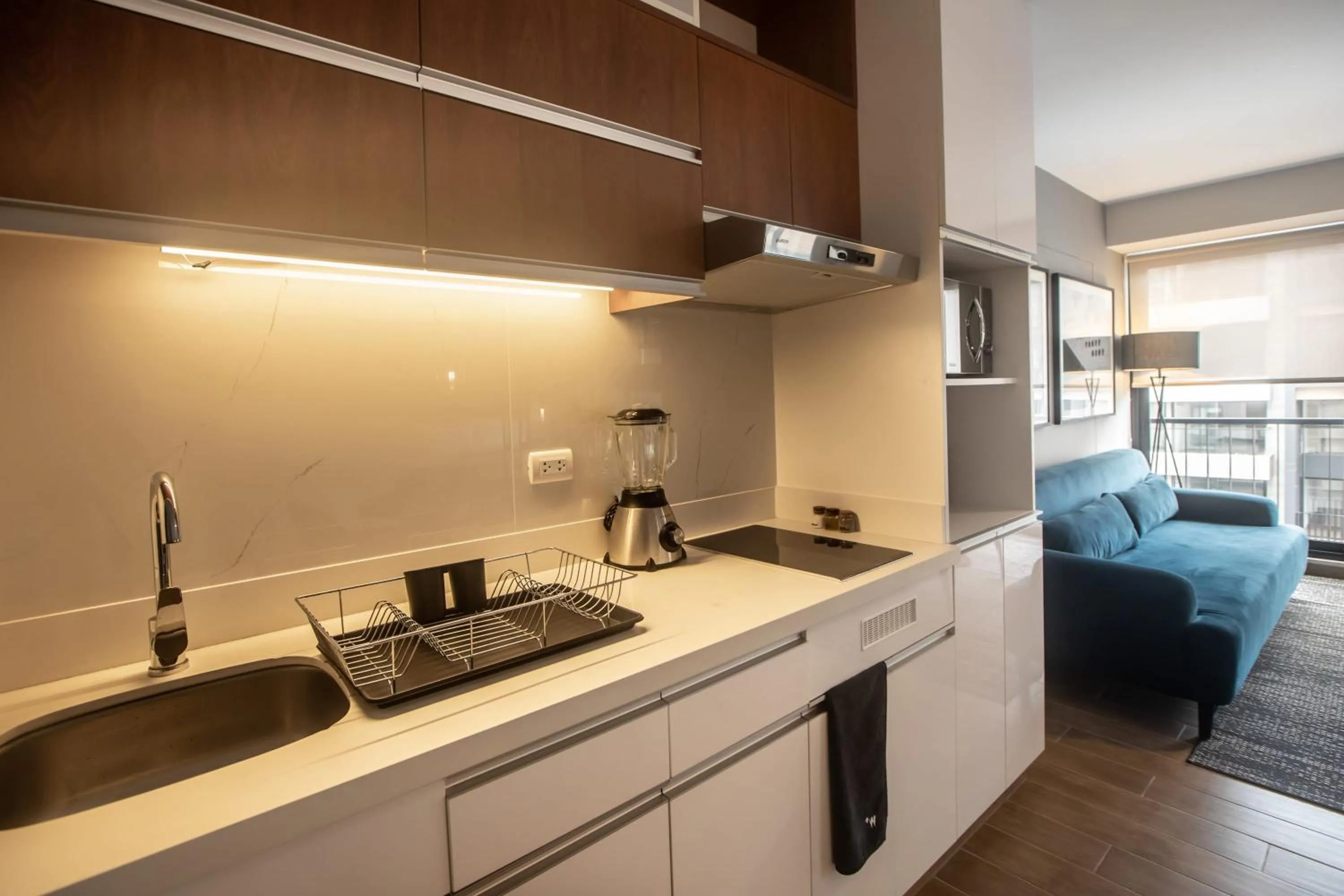 Kitchen or kitchenette, Bed in Wynwood Berlin in Miraflores