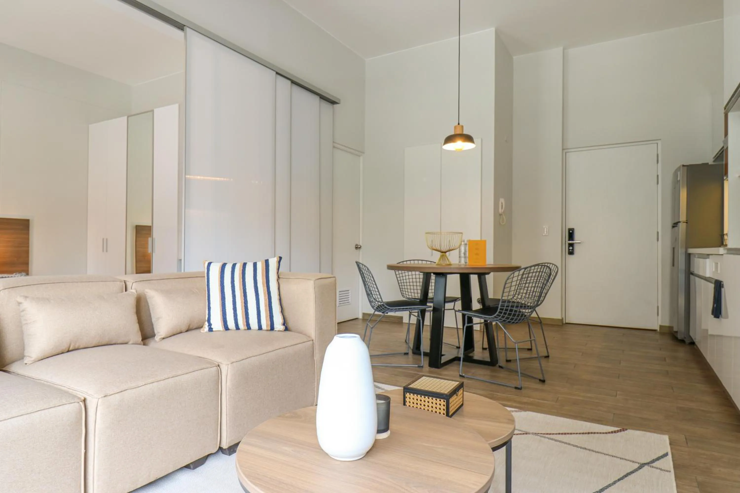 Living room in SoHo by Wynwood House