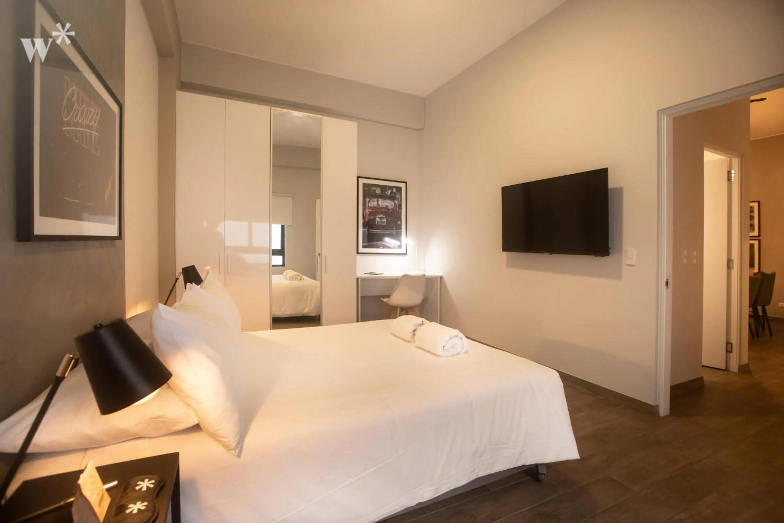 Bedroom, Bed in Wynwood Berlin in Miraflores