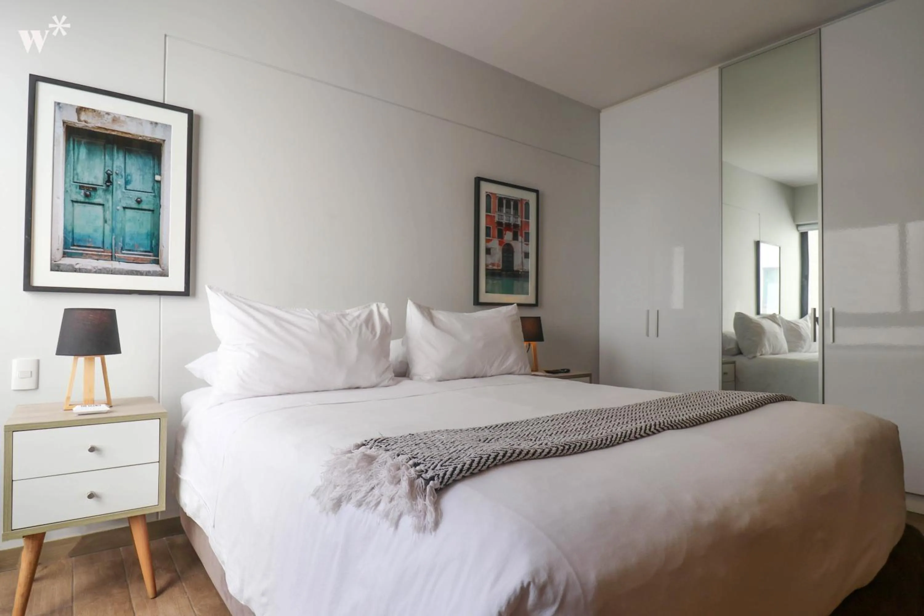 Bedroom, Bed in Wynwood Berlin in Miraflores