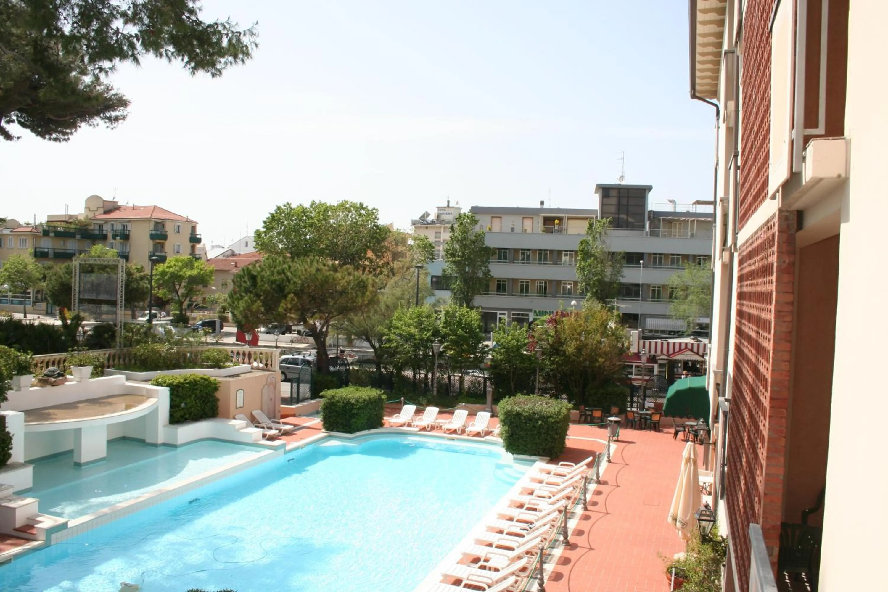 View (from property/room) in Hotel Milano Helvetia - in centro con piscina