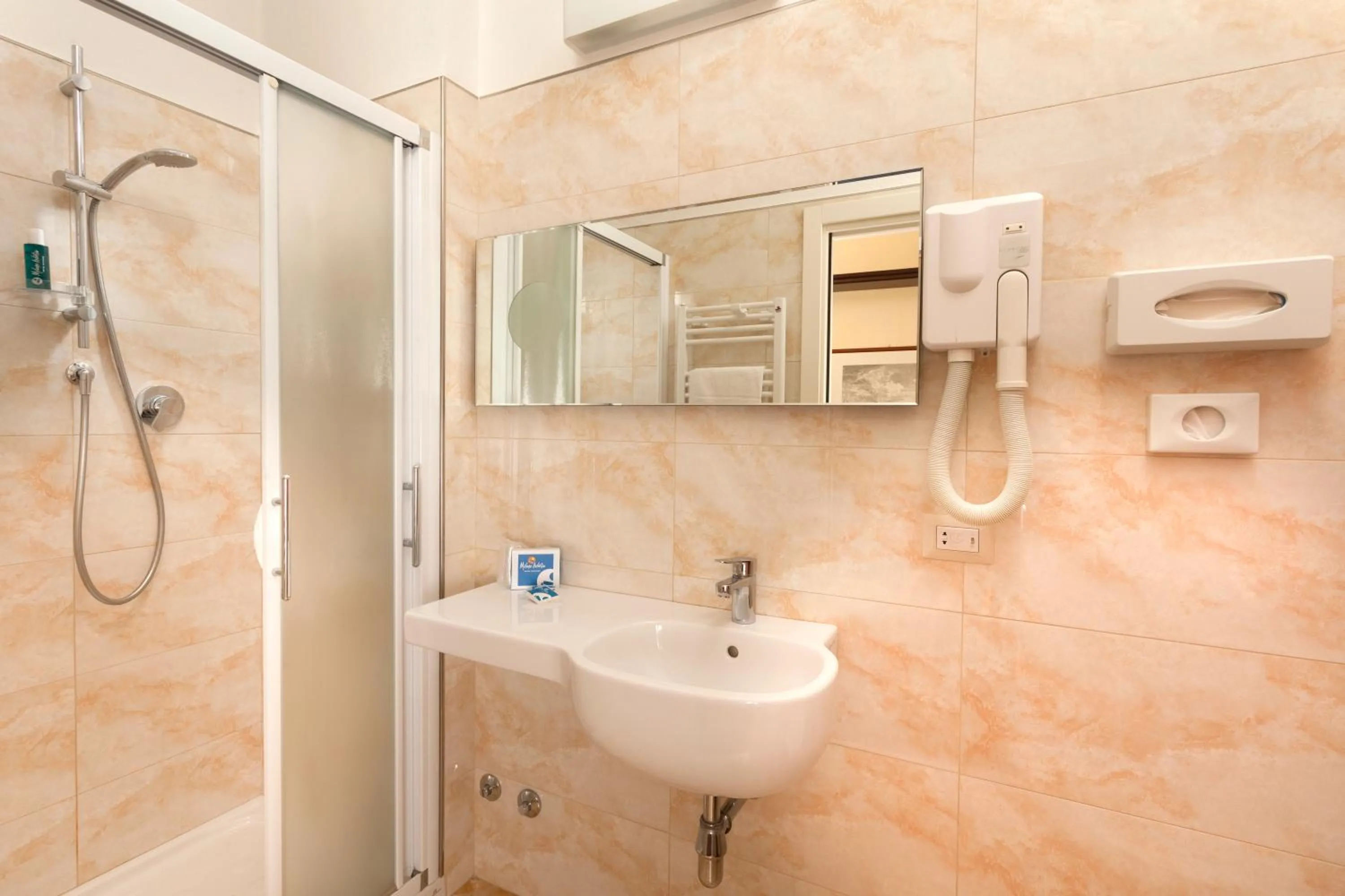 Bathroom in Hotel Milano Helvetia - in centro con piscina