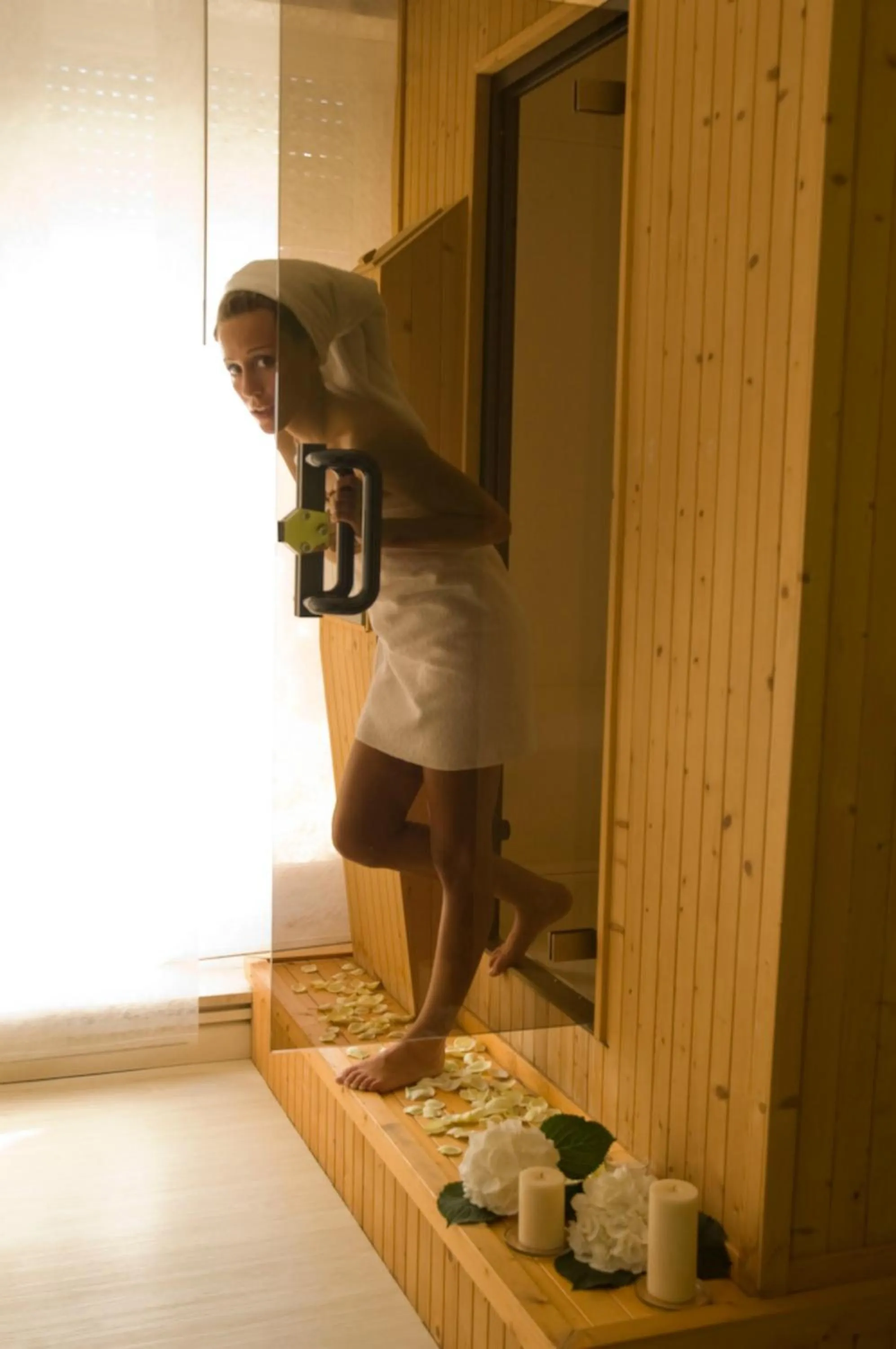 Steam room in Hotel Milano Helvetia - in centro con piscina