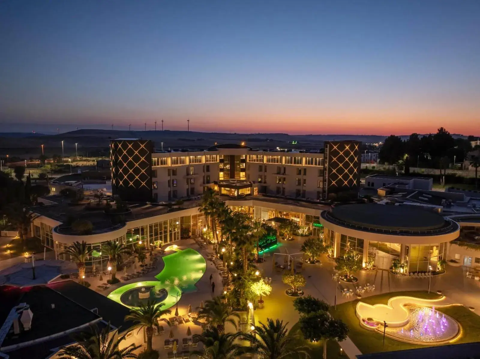 Bird's eye view in UNA HOTELS MH Matera Bird's eye view in UNA HOTELS MH Matera