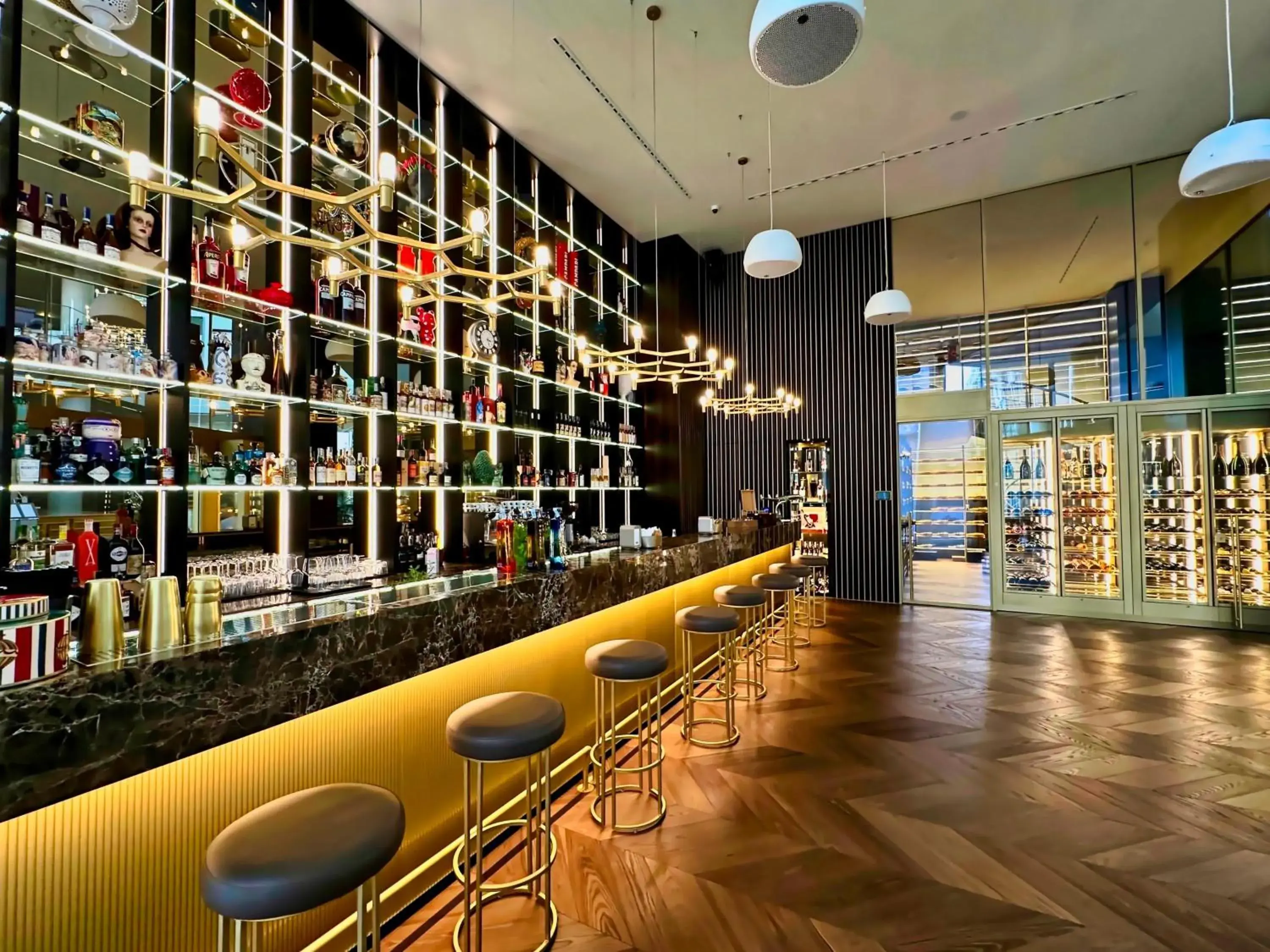 Lounge or bar in UNA HOTELS MH Matera Lounge or bar in UNA HOTELS MH Matera