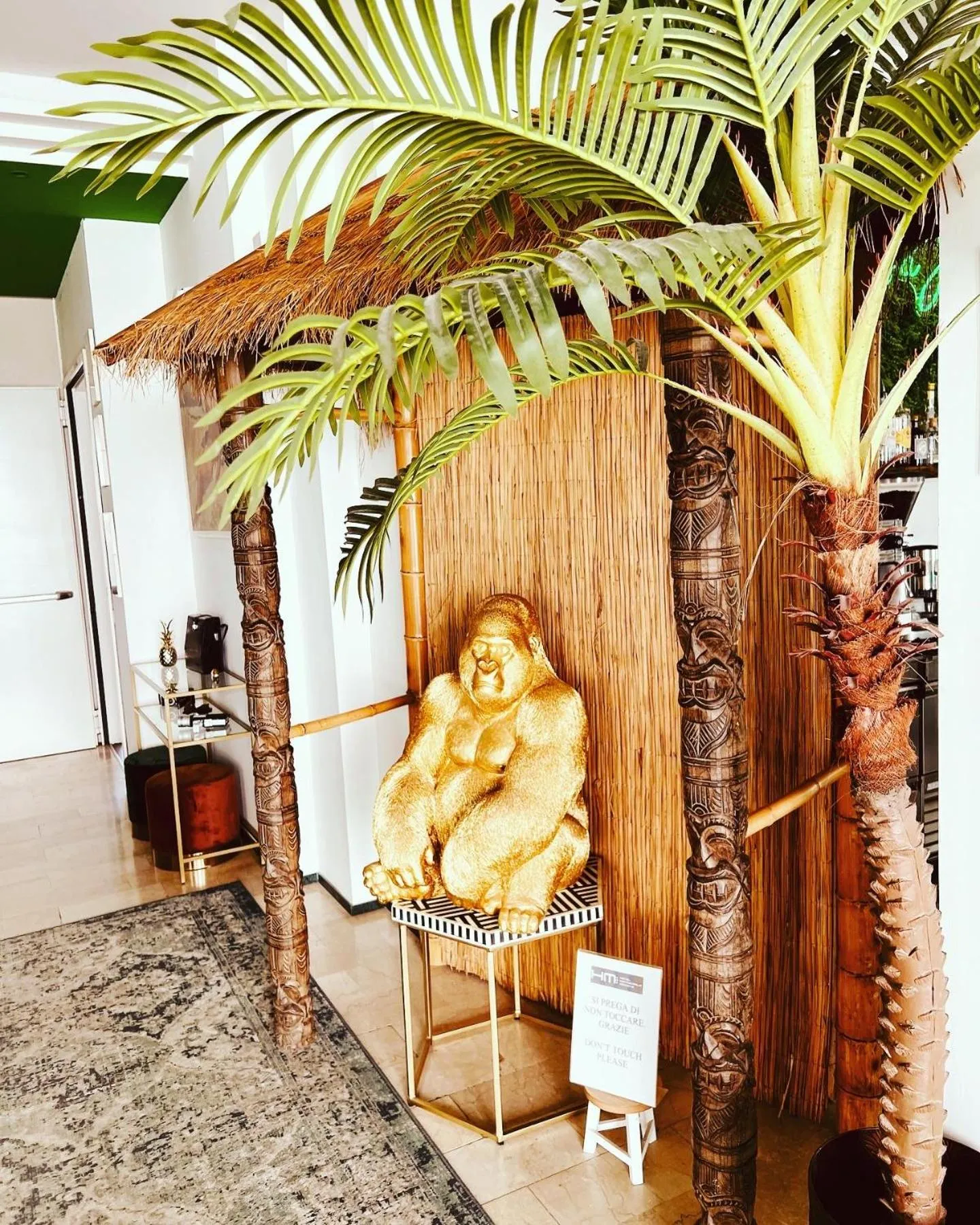 Lobby or reception in Hotel Montecarlo - Vista Mare con Area Fitness