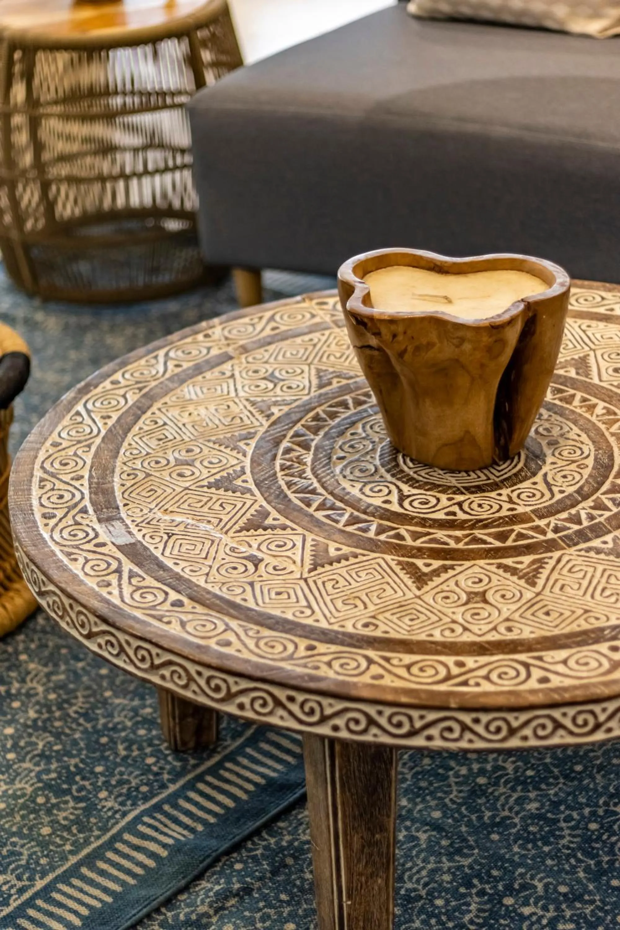 Decorative detail in Grand Sirenis San Andres