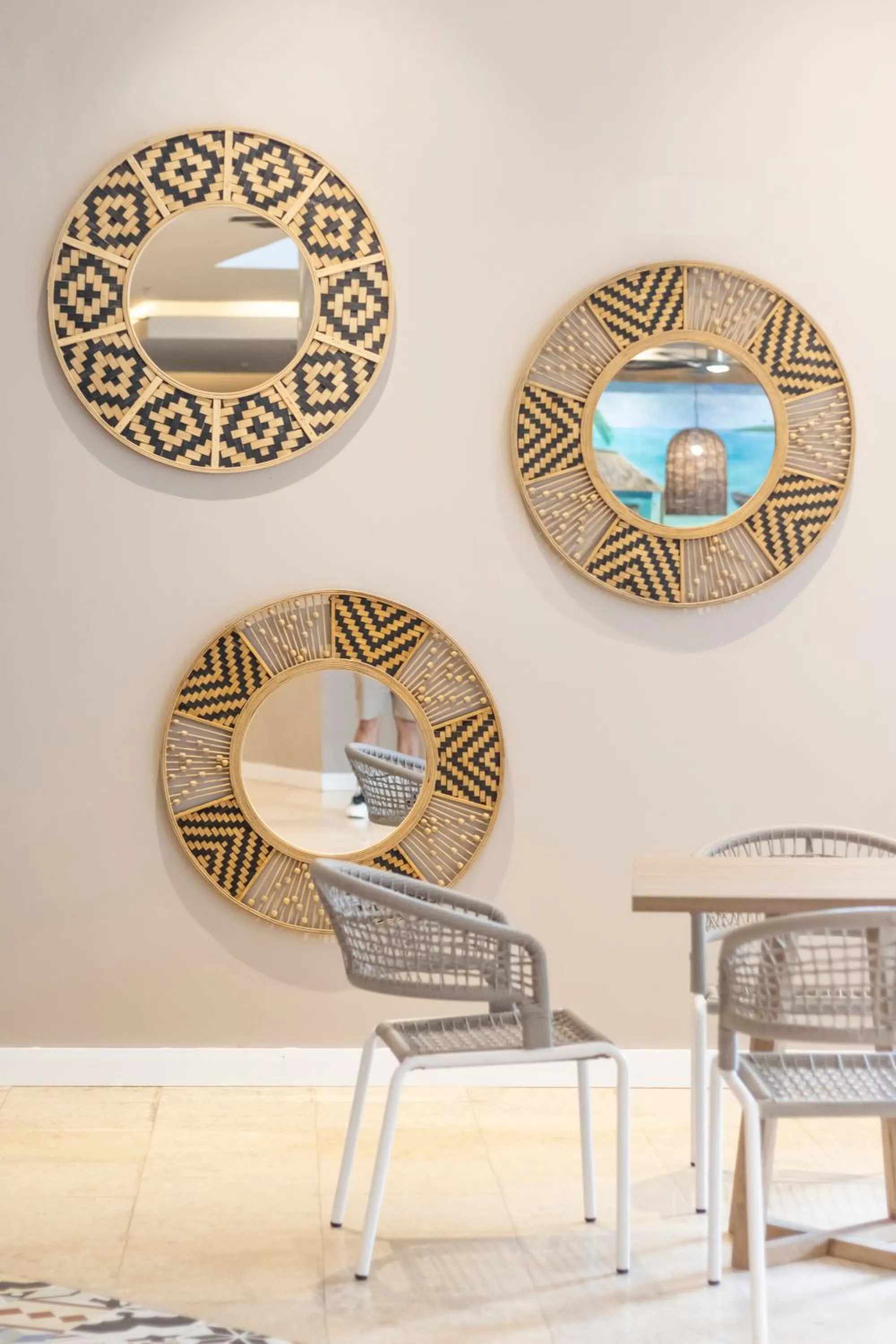 Decorative detail in Grand Sirenis San Andres