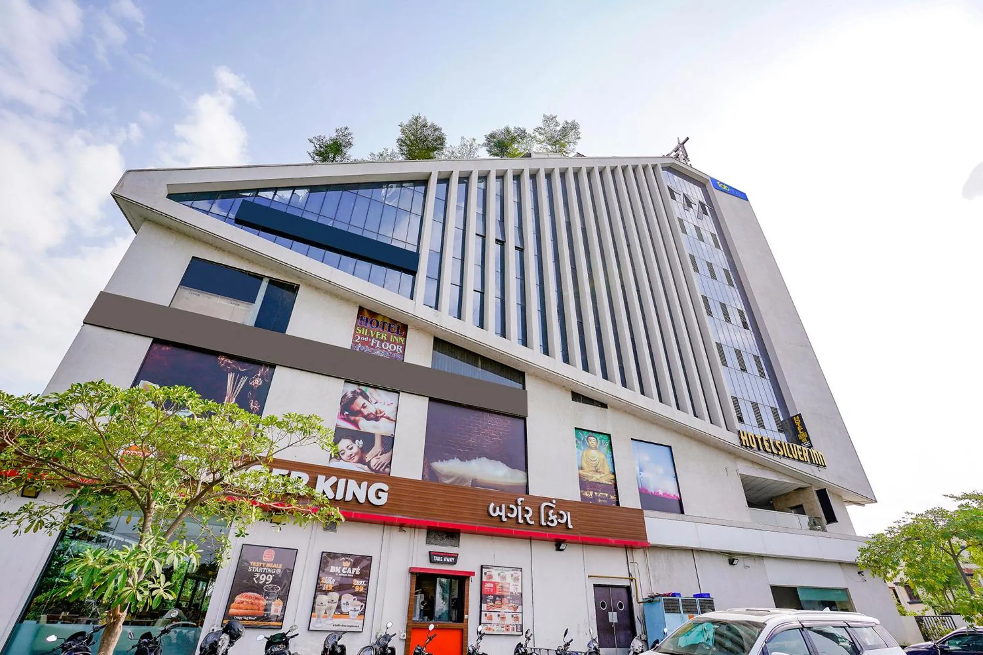 Property building in FabHotel Silver Inn