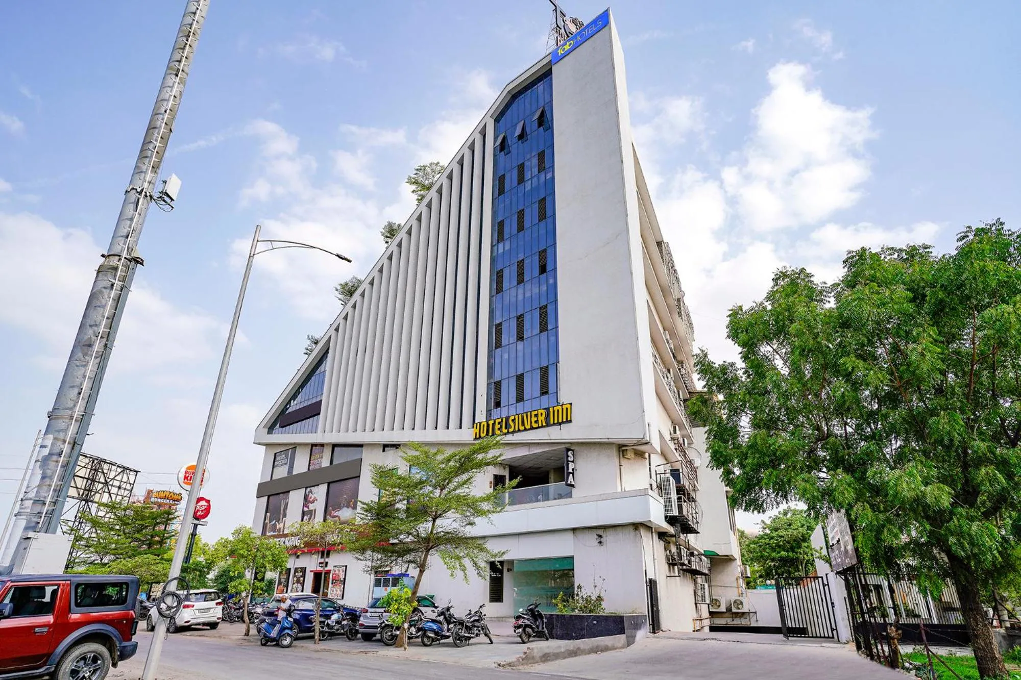 Property building in FabHotel Silver Inn