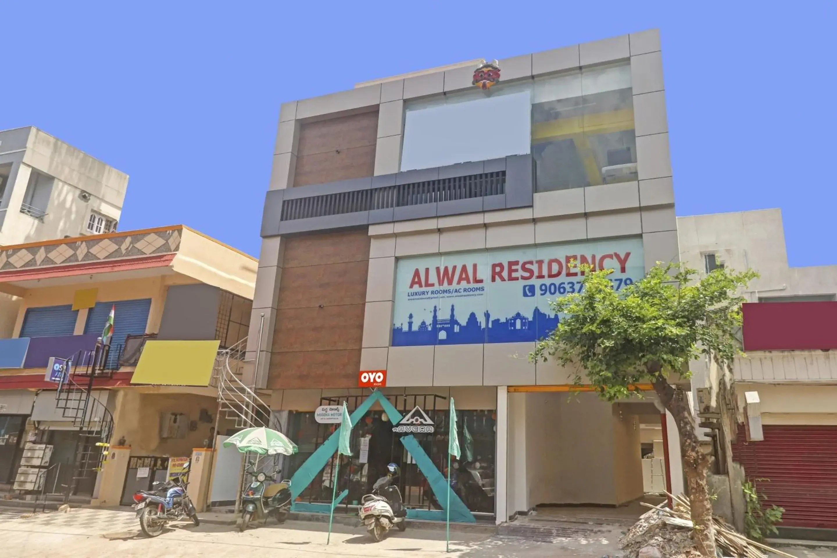 Facade/entrance in Super OYO 93463 Alwal Residency Facade/entrance in Super OYO 93463 Alwal Residency