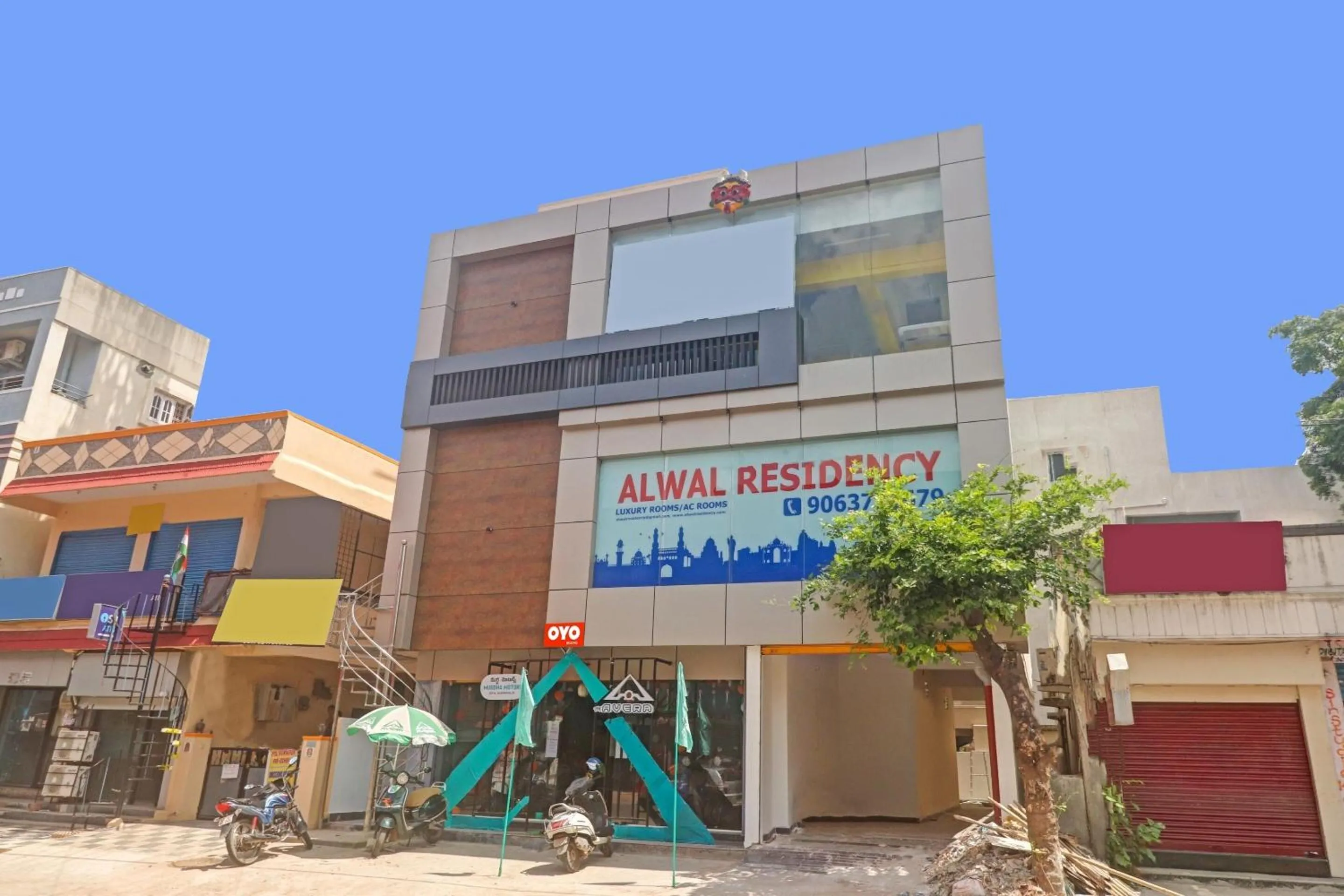 Facade/entrance in Super Hotel O Alwal Residency