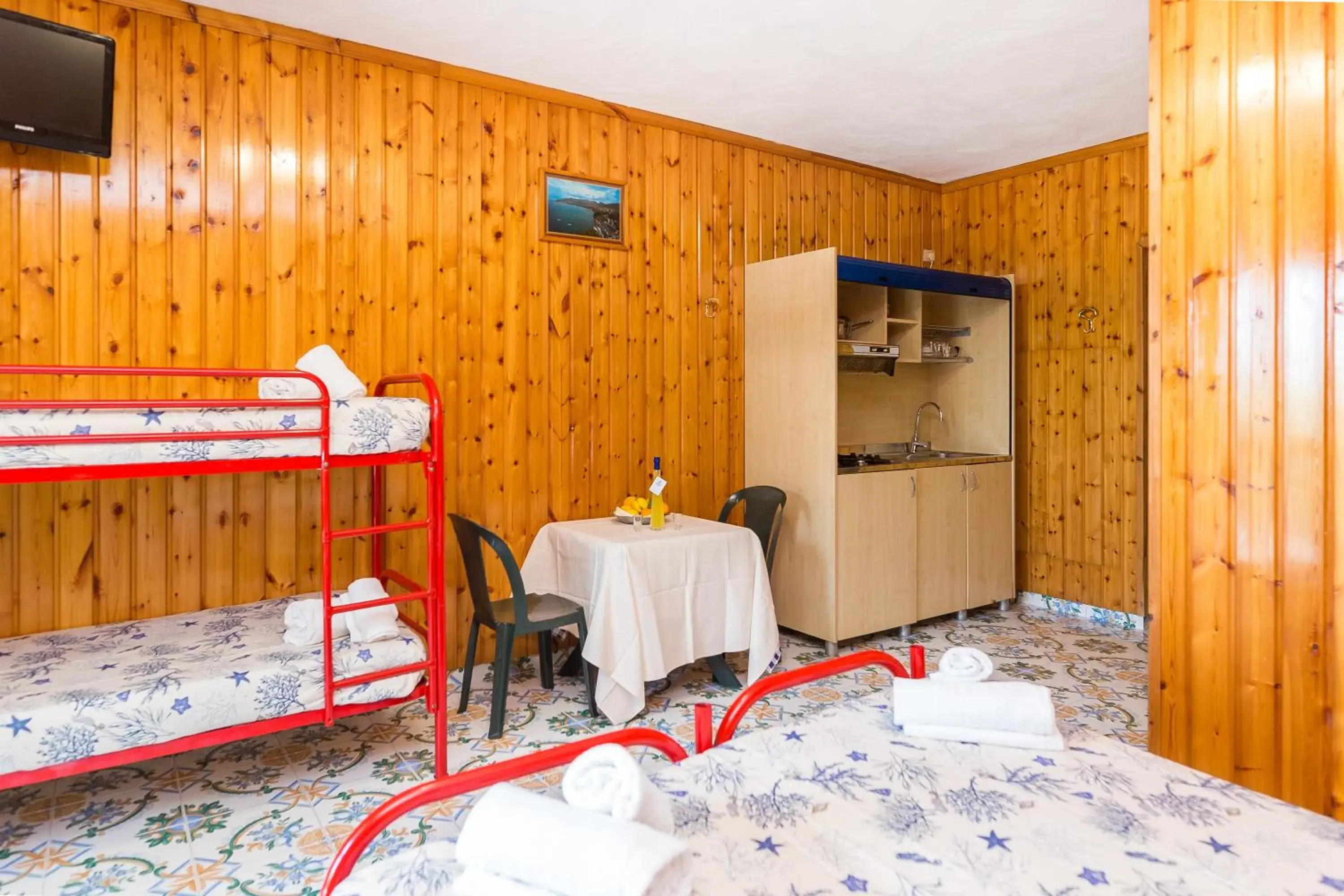 Bed in Bleu Village Bed in Bleu Village