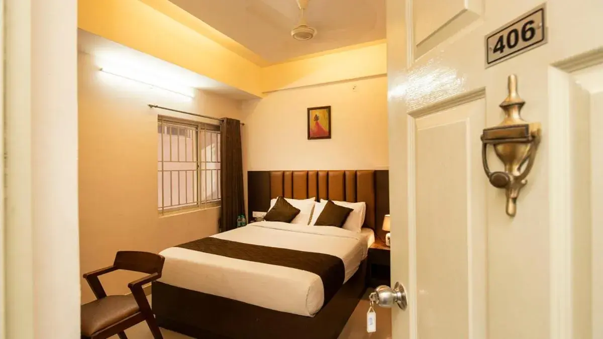 Bed in HOTEL BALINOVA Bed in HOTEL BALINOVA