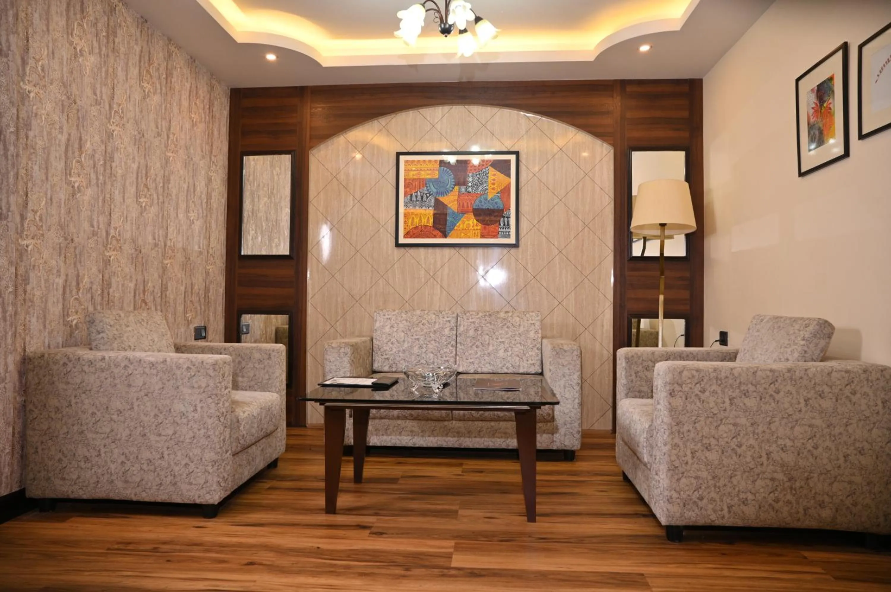 Living room in Golden Retreat