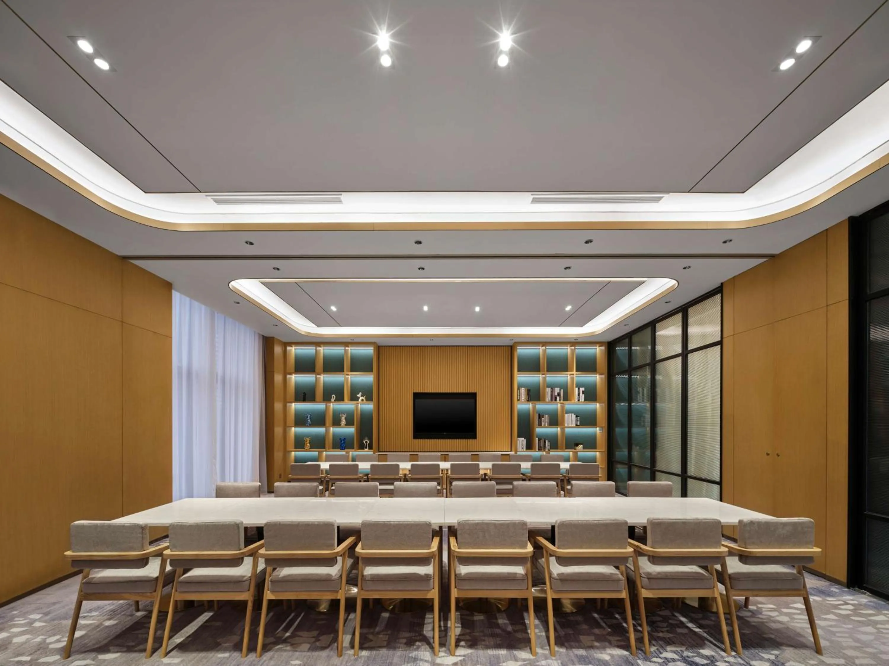 Meeting/conference room in Hilton Garden Inn Huzhou Anji Phoenix Mountain