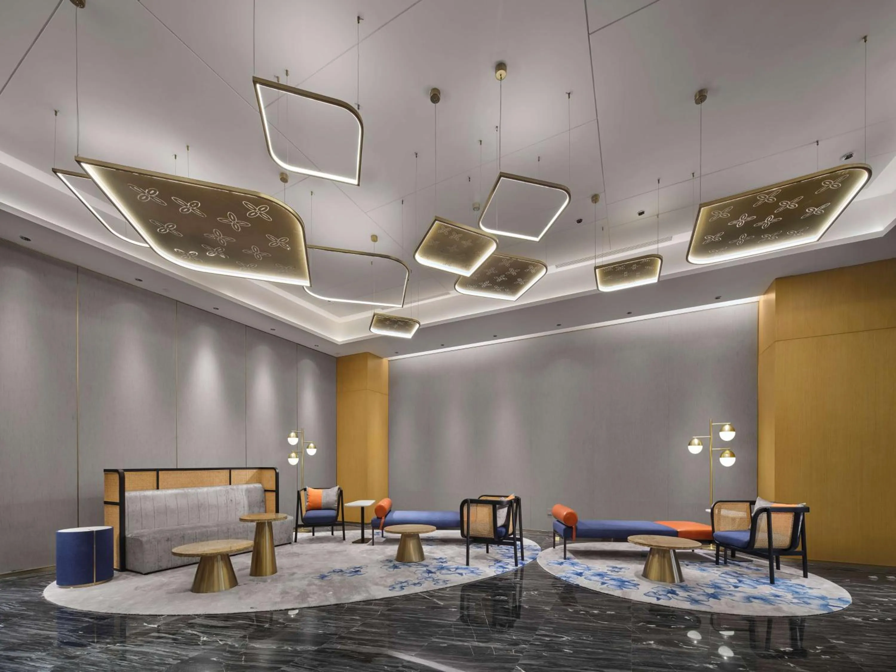 Lobby or reception in Hilton Garden Inn Huzhou Anji Phoenix Mountain